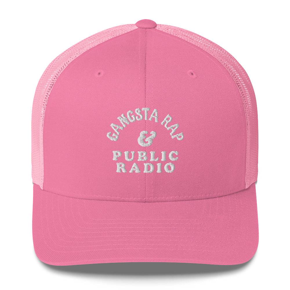 Gangsta Rap & Public Radio Retro Trucker Cap - Image 11