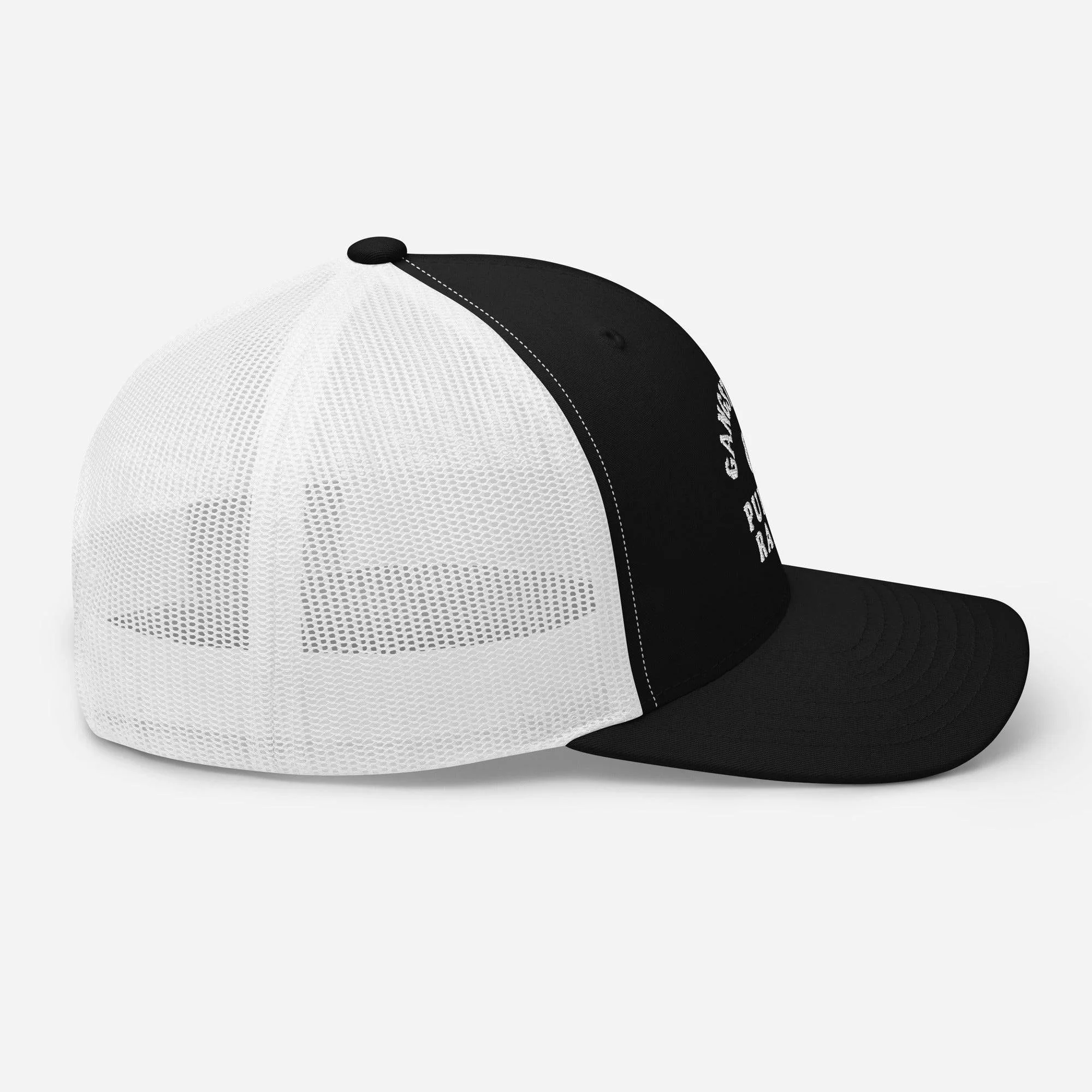 Gangsta Rap & Public Radio Retro Trucker Cap - Image 3