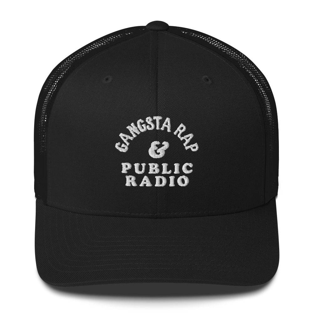 Gangsta Rap & Public Radio Retro Trucker Cap - Image 5