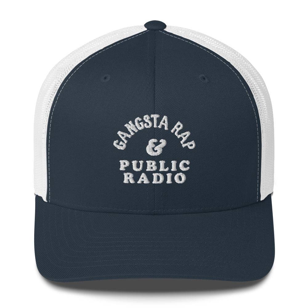 Gangsta Rap & Public Radio Retro Trucker Cap - Image 7