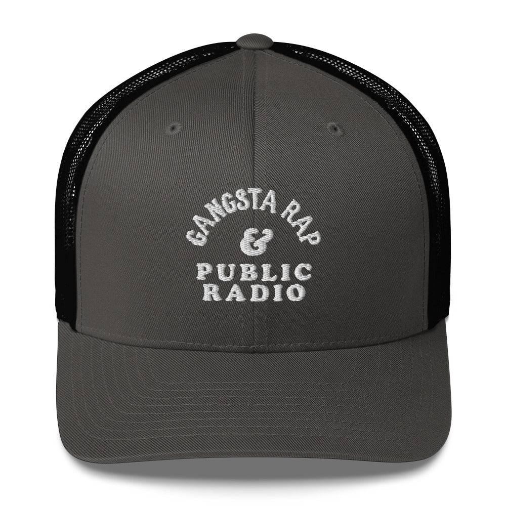 Gangsta Rap & Public Radio Retro Trucker Cap - Image 8