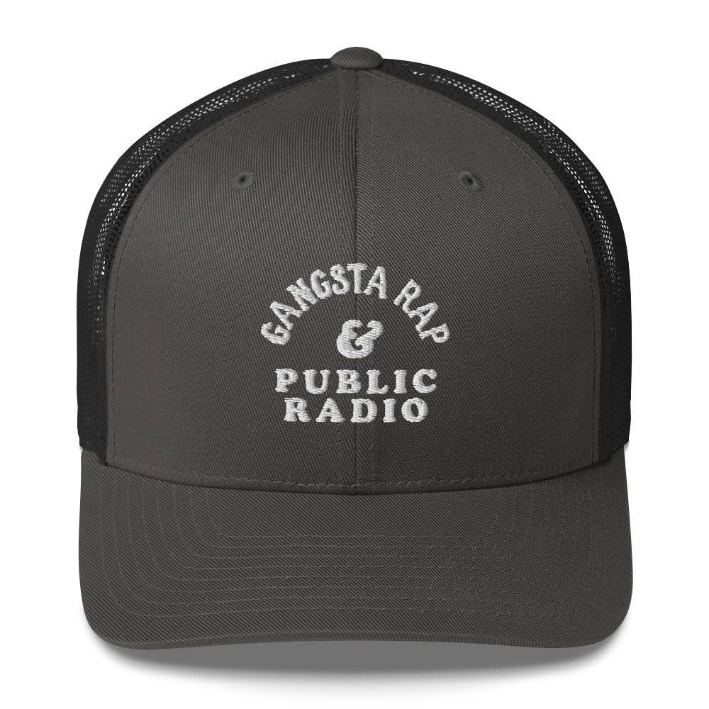Gangsta Rap & Public Radio Retro Trucker Cap - Image 9
