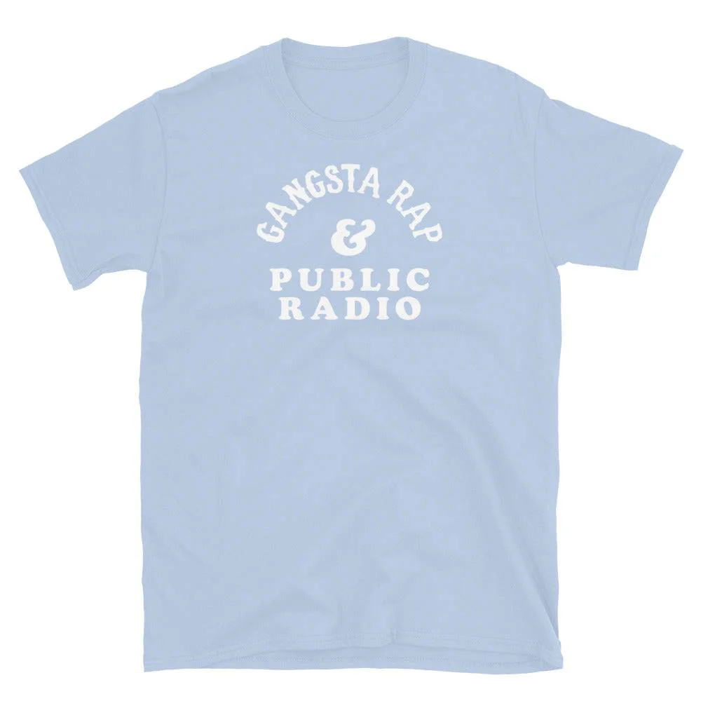 Gangsta Rap & Public Radio Softstyle Unisex T-Shirt - Image 13