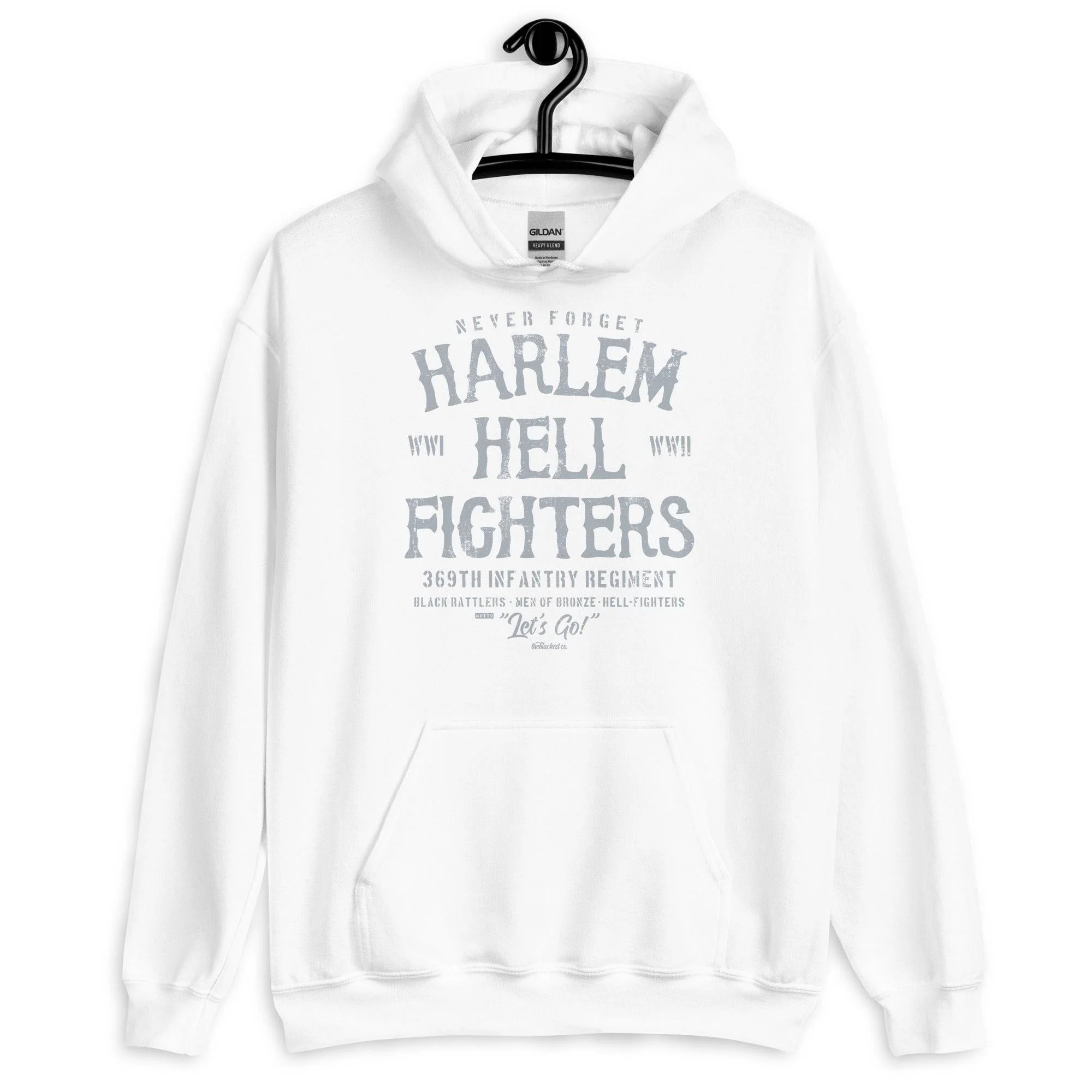 Harlem Hellfighter Black Soldiers Staple Unisex Hoodie - Image 10
