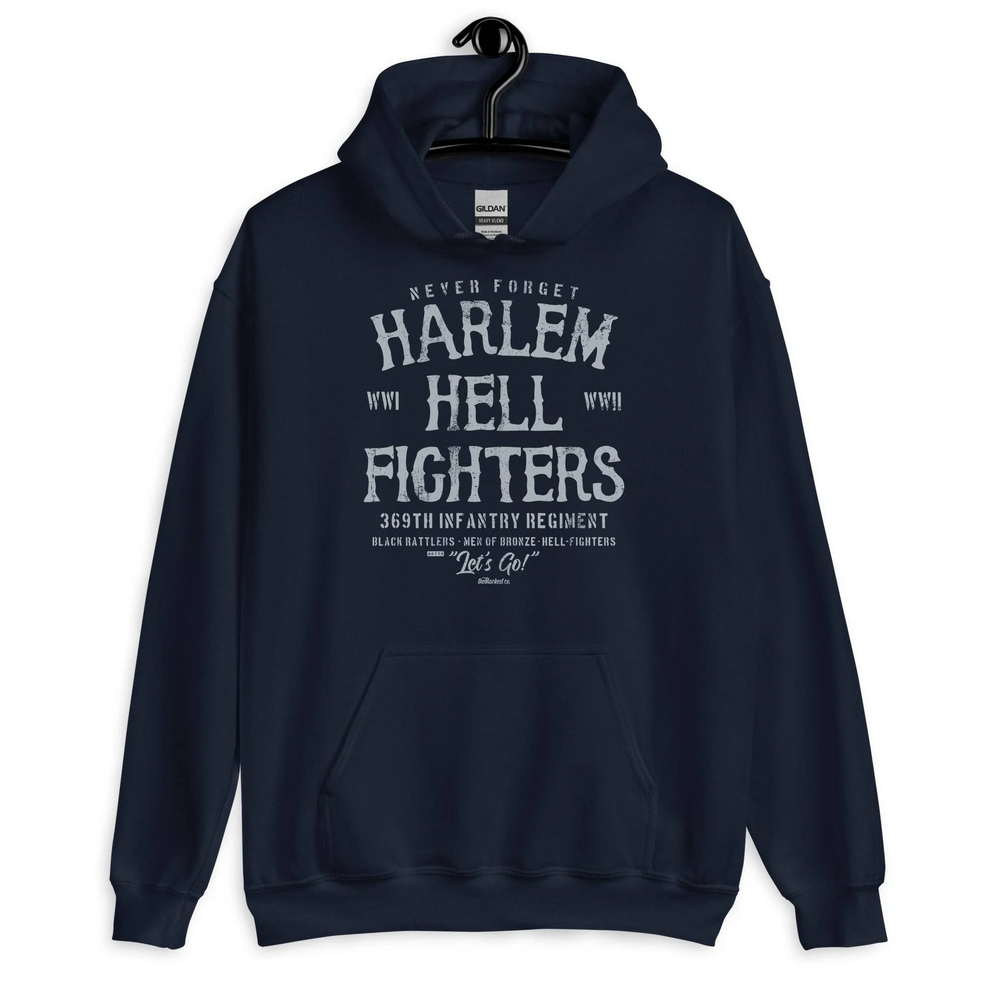 Harlem Hellfighter Black Soldiers Staple Unisex Hoodie - Image 4
