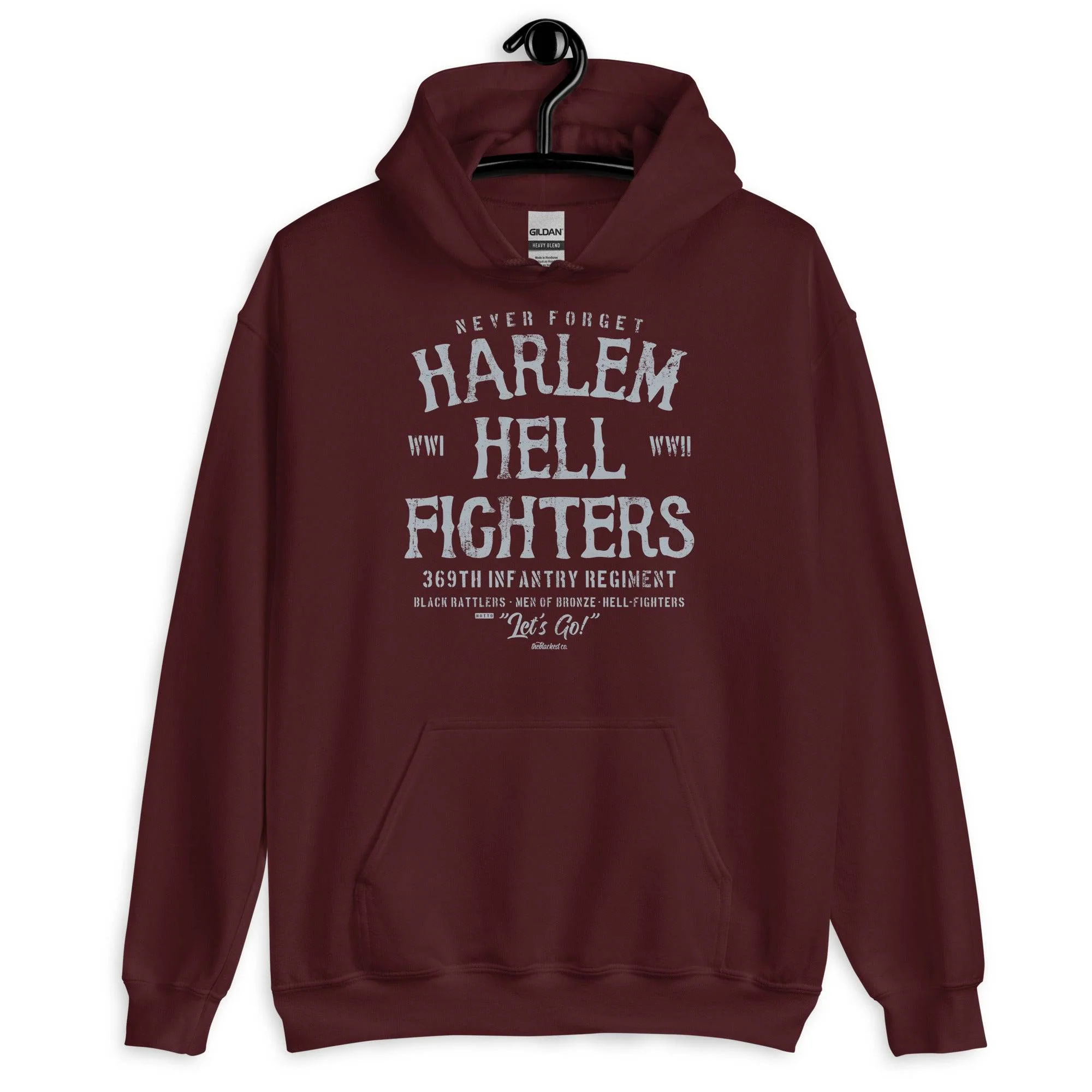 Harlem Hellfighter Black Soldiers Staple Unisex Hoodie - Image 5