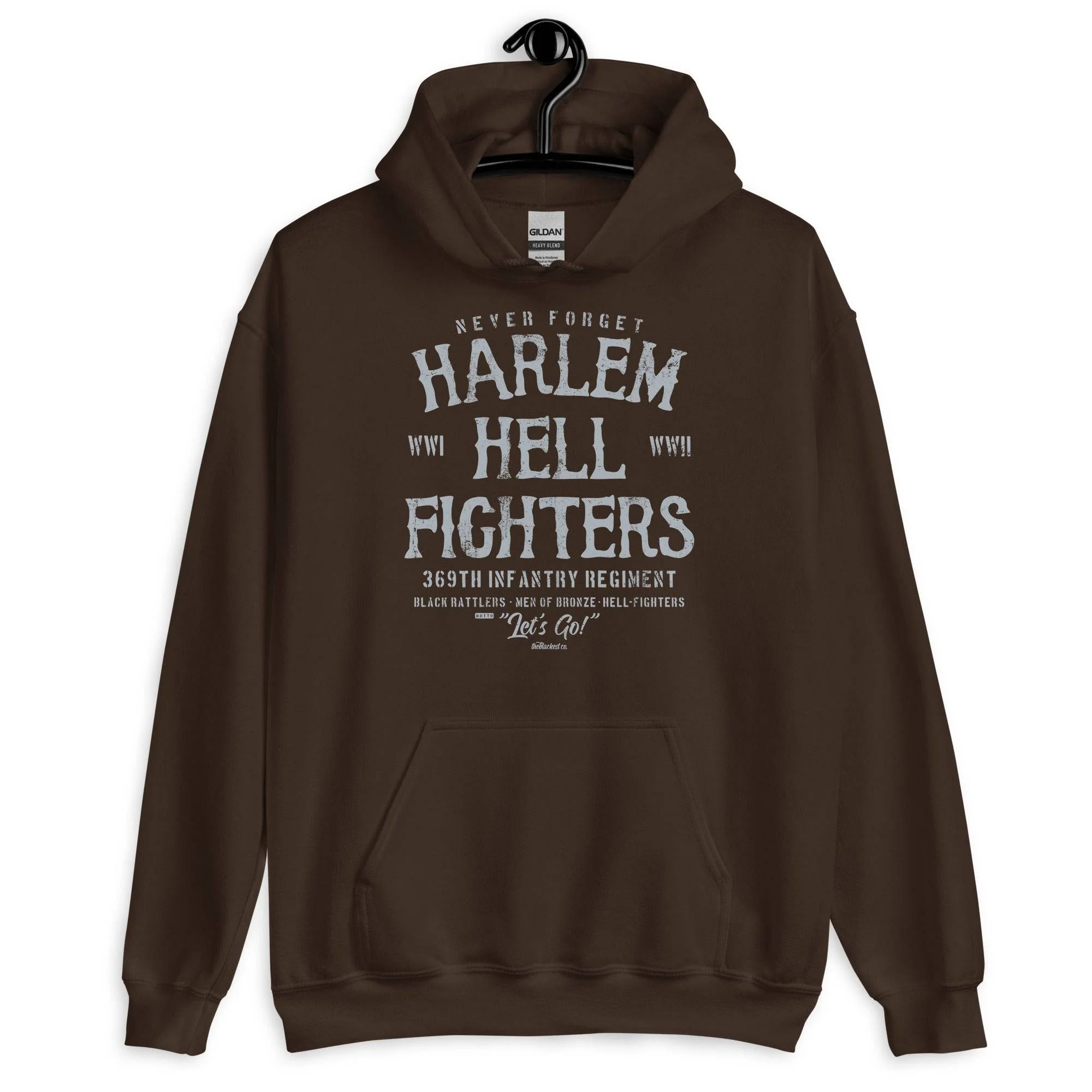 Harlem Hellfighter Black Soldiers Staple Unisex Hoodie - Image 6