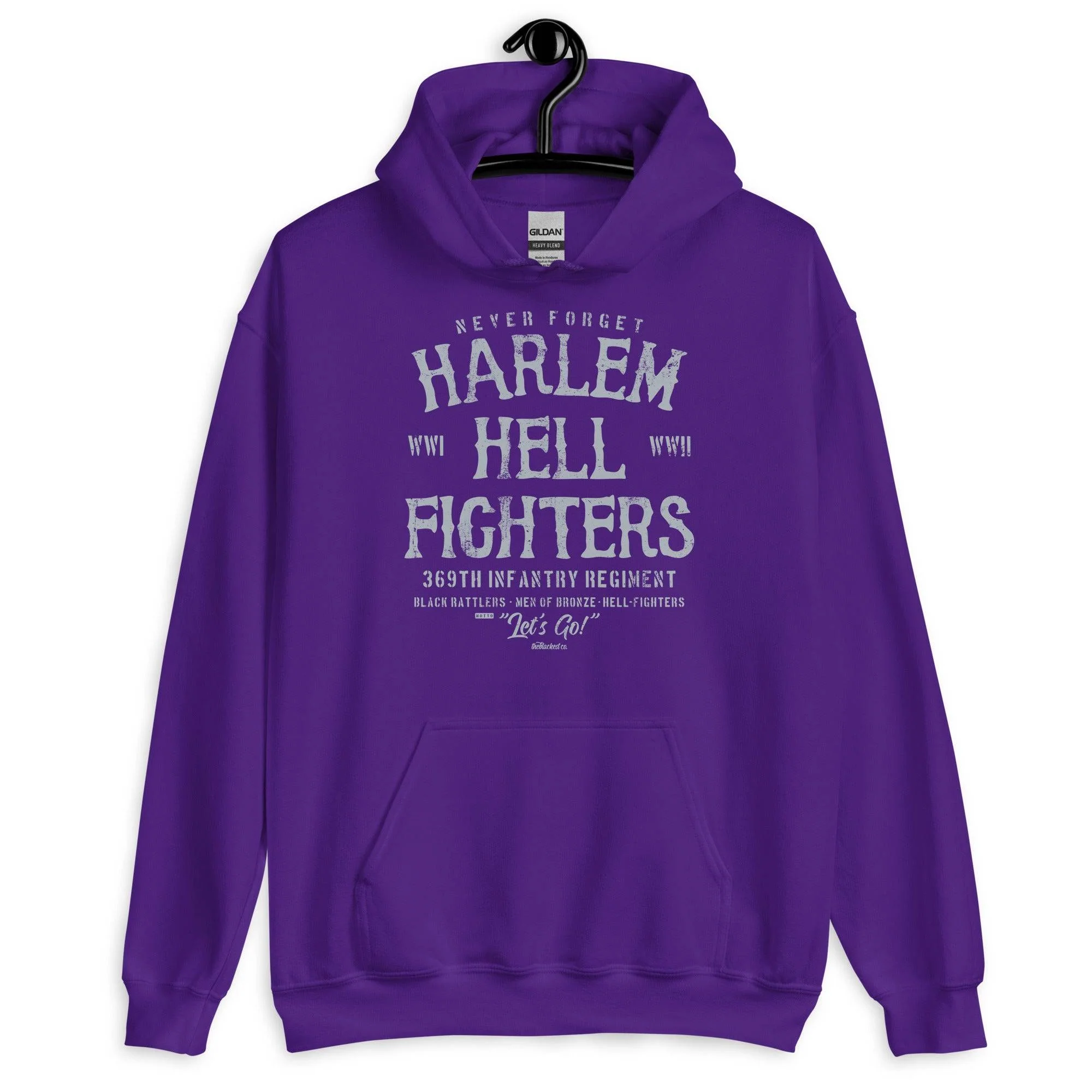 Harlem Hellfighter Black Soldiers Staple Unisex Hoodie - Image 7