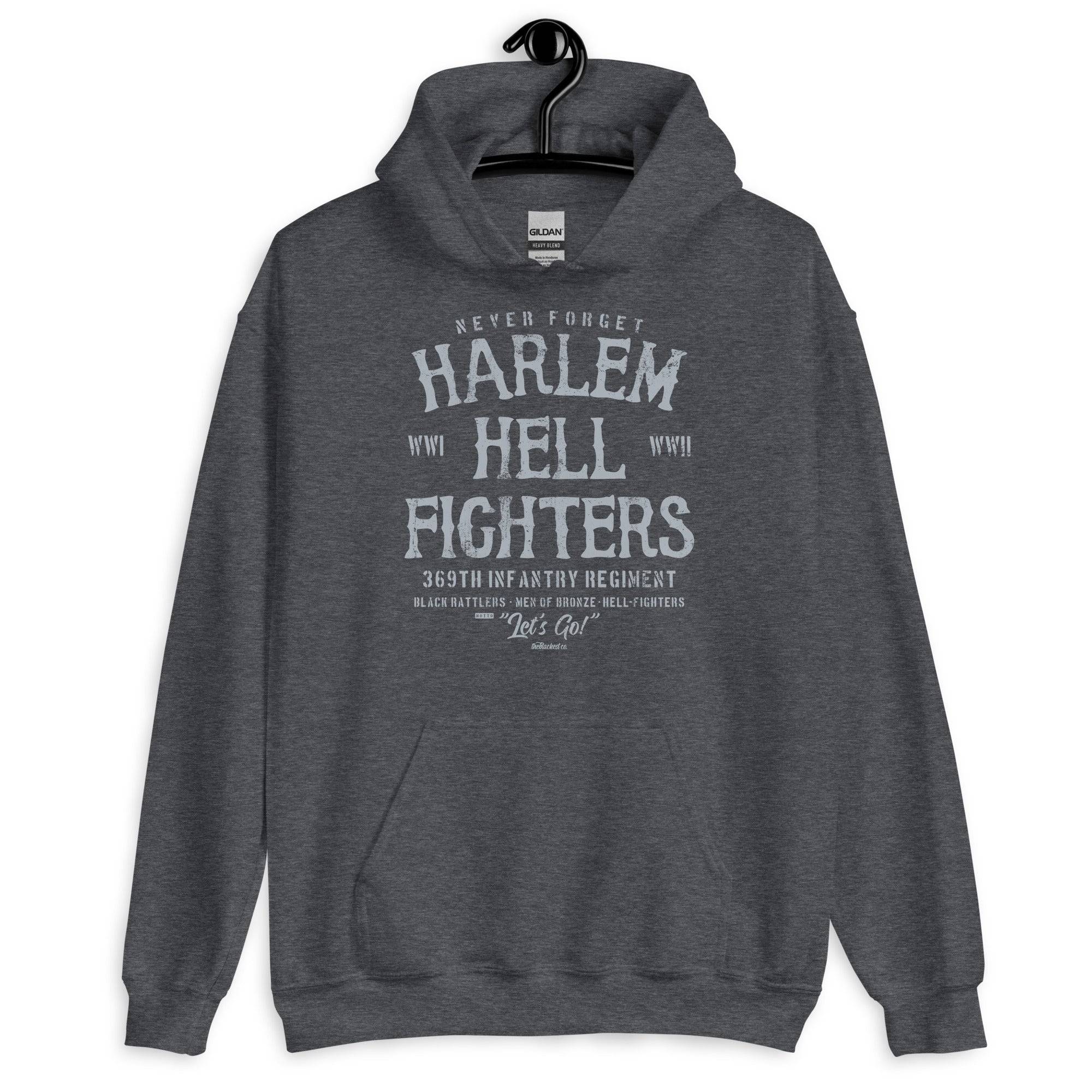 Harlem Hellfighter Black Soldiers Staple Unisex Hoodie - Image 8