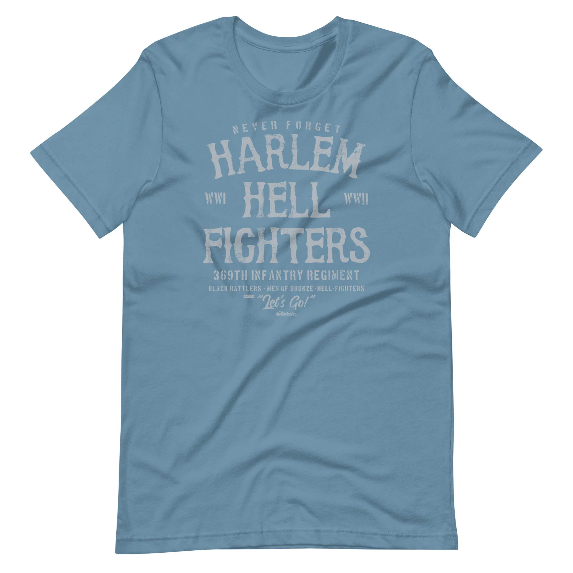 Harlem Hellfighters Black History Unisex Cotton T-Shirt - Image 10