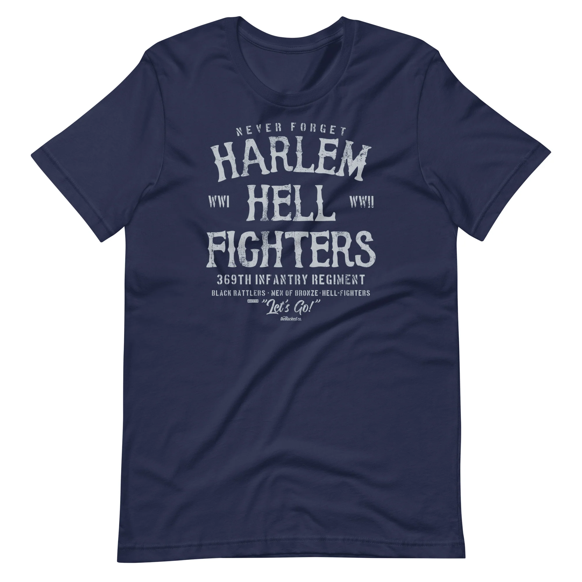 Harlem Hellfighters Black History Unisex Cotton T-Shirt - Image 11