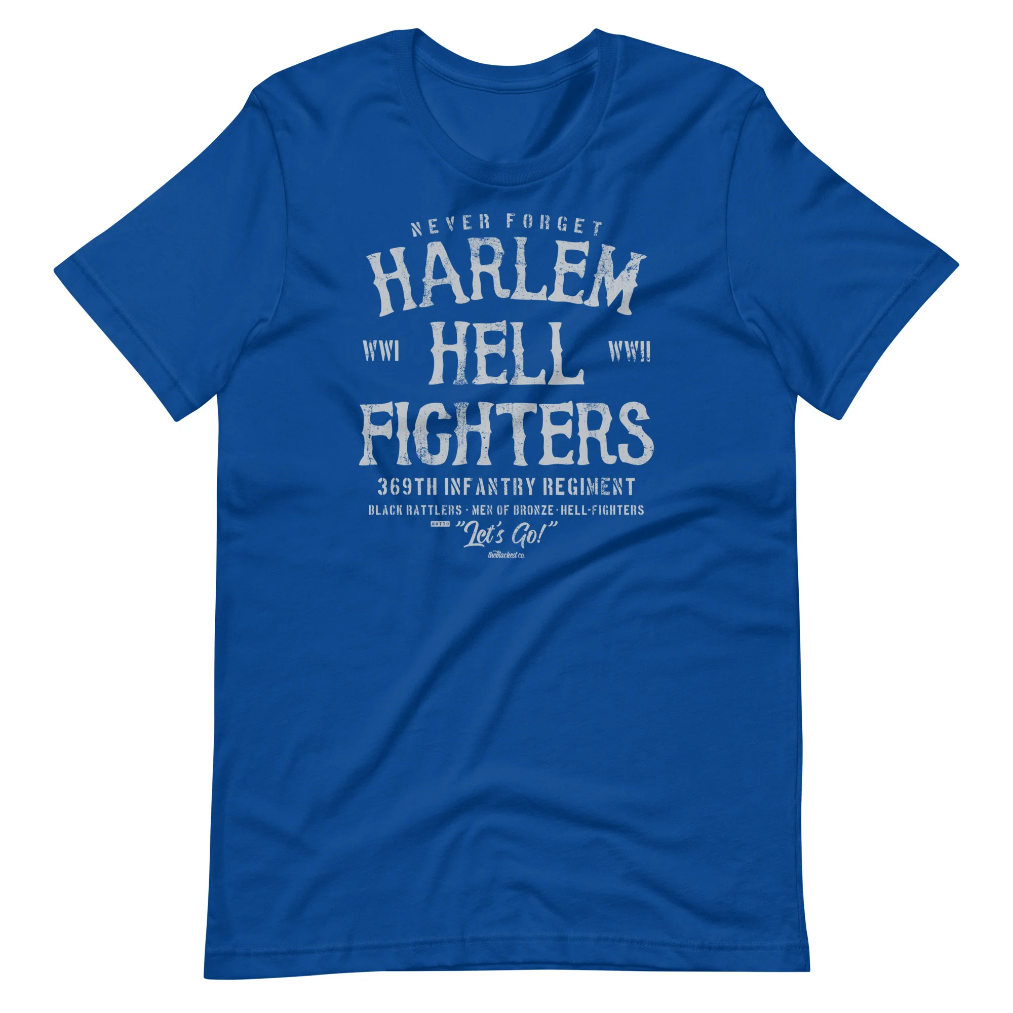 Harlem Hellfighters Black History Unisex Cotton T-Shirt - Image 12