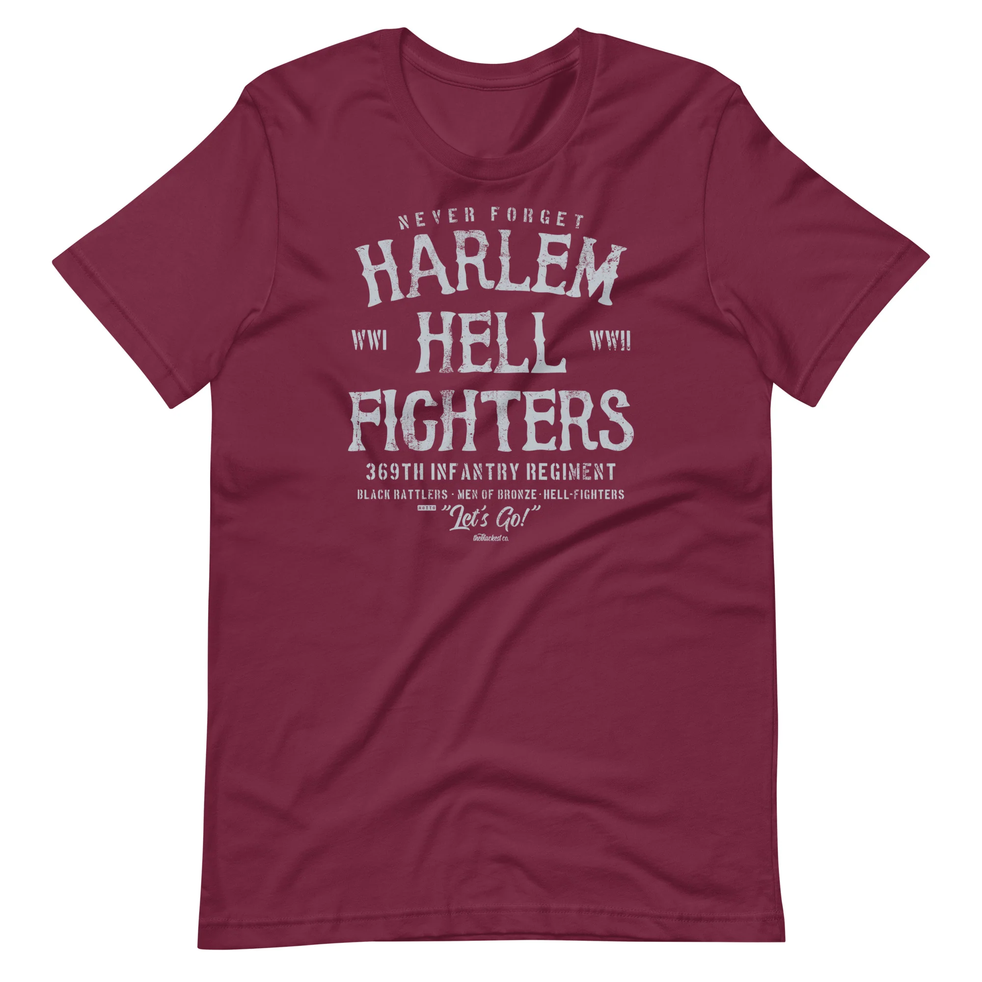 Harlem Hellfighters Black History Unisex Cotton T-Shirt - Image 7
