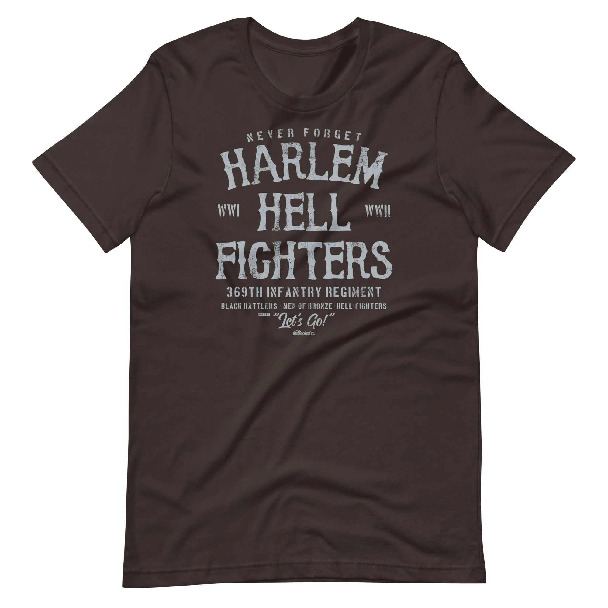 Harlem Hellfighters Black History Unisex Cotton T-Shirt - Image 8