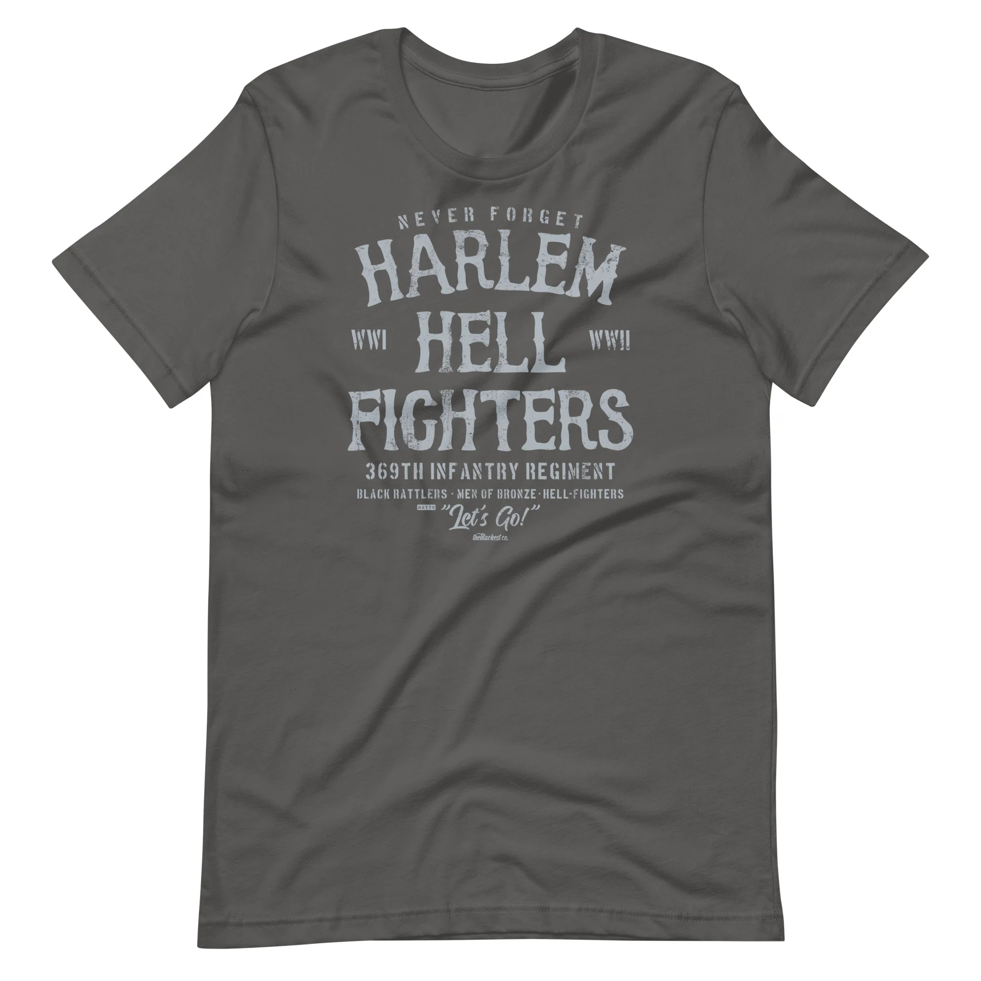Harlem Hellfighters Black History Unisex Cotton T-Shirt - Image 9