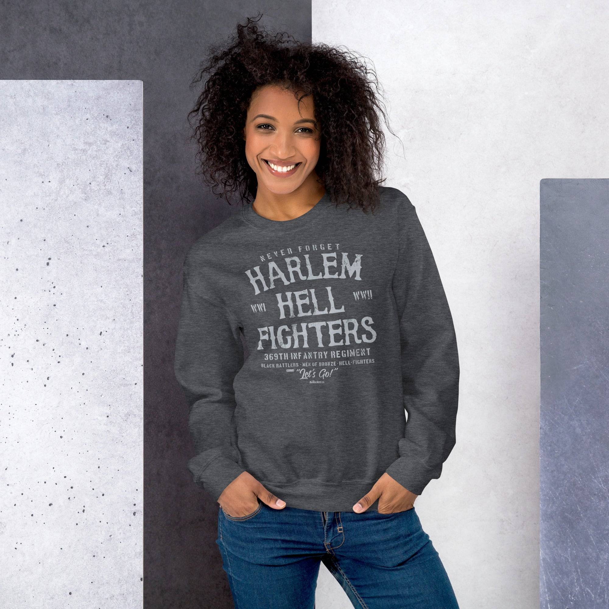 Harlem Hellfighters Staple Unisex Sweatshirt - Image 4