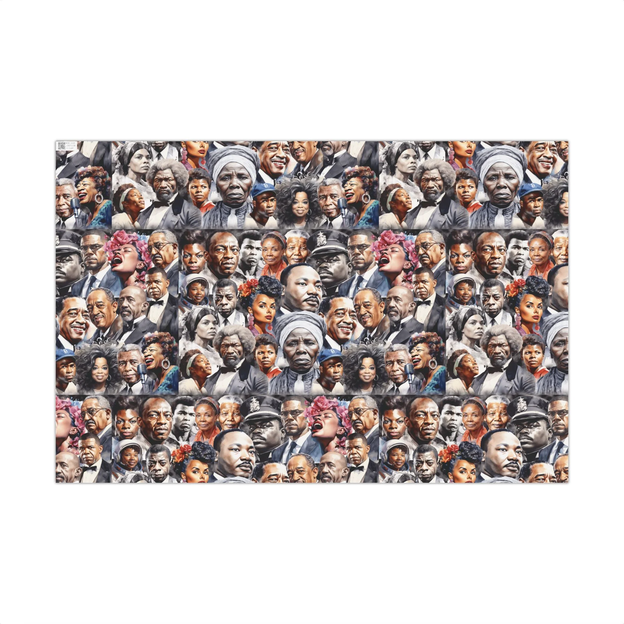 Icons Of Black History Gift Wrapping Paper - Image 5