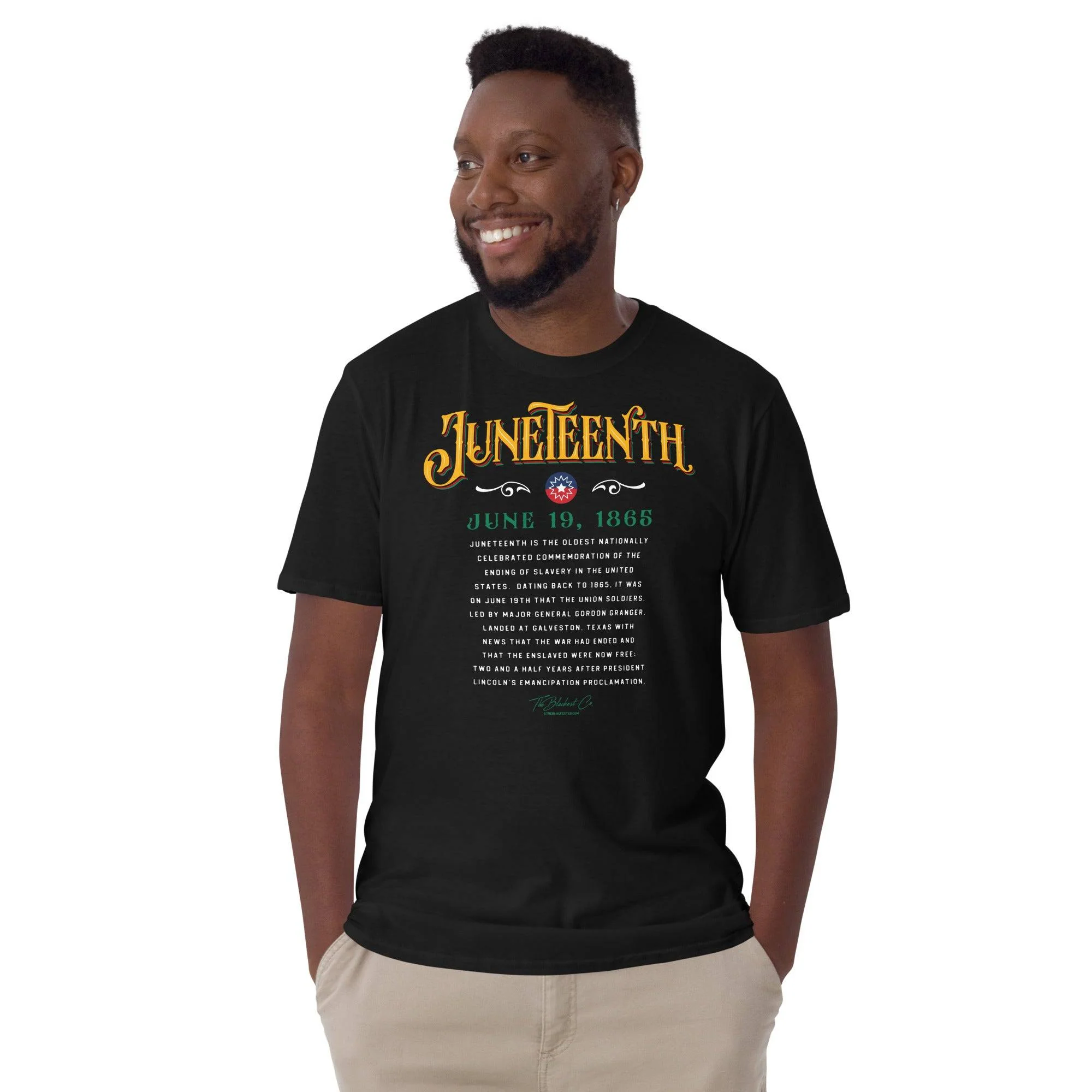 Juneteenth - The History Short Sleeve T-Shirt