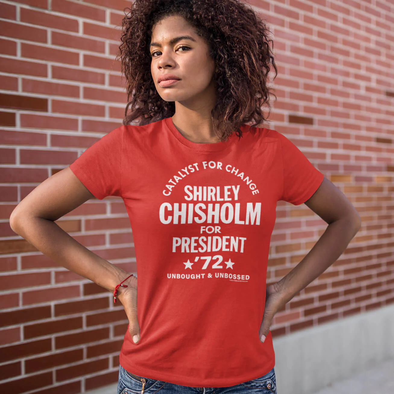 Legacy Red Shirley Chisholm For President 72 Staple T-Shirt