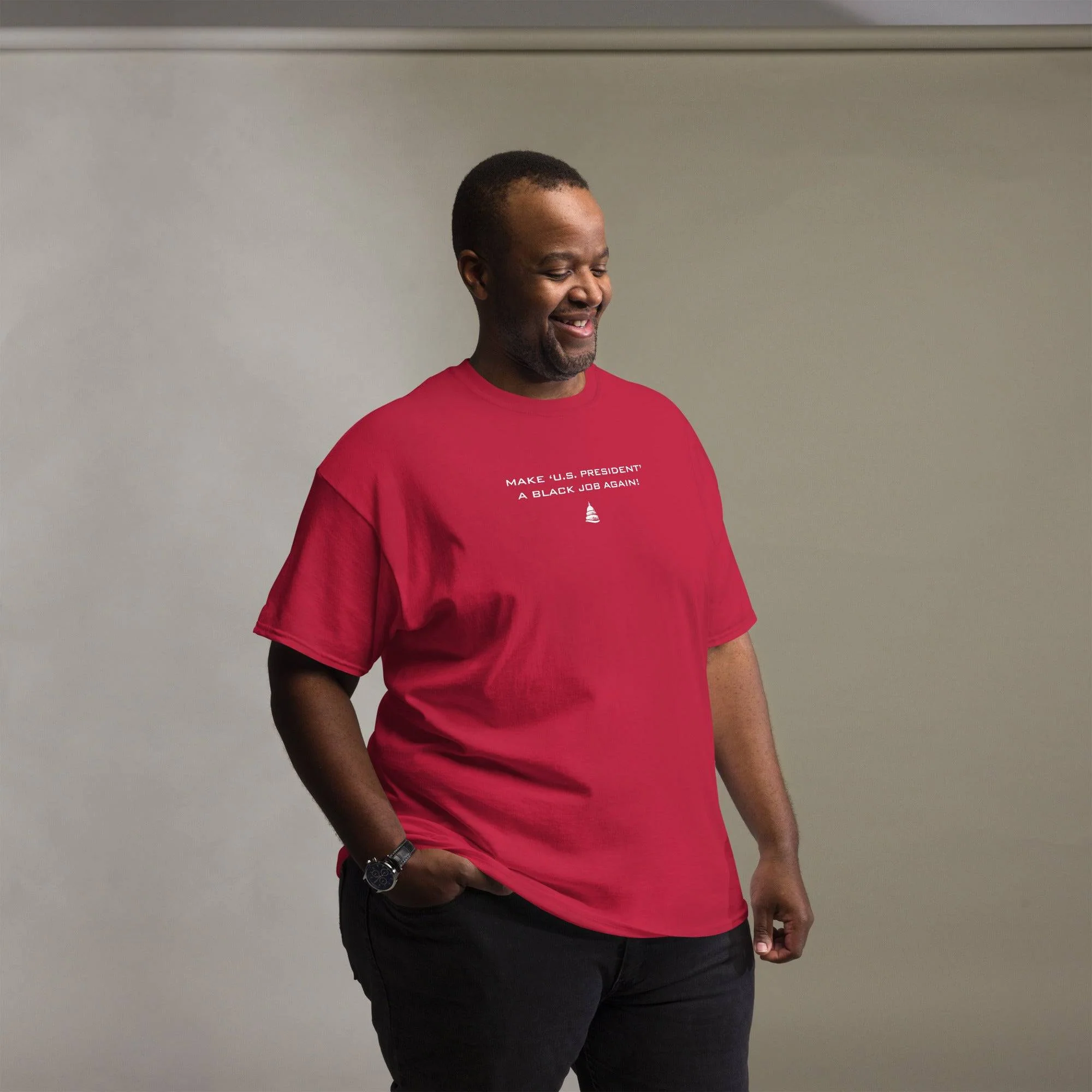 Make U.S. President A Black Job Again T Shirt - Image 2