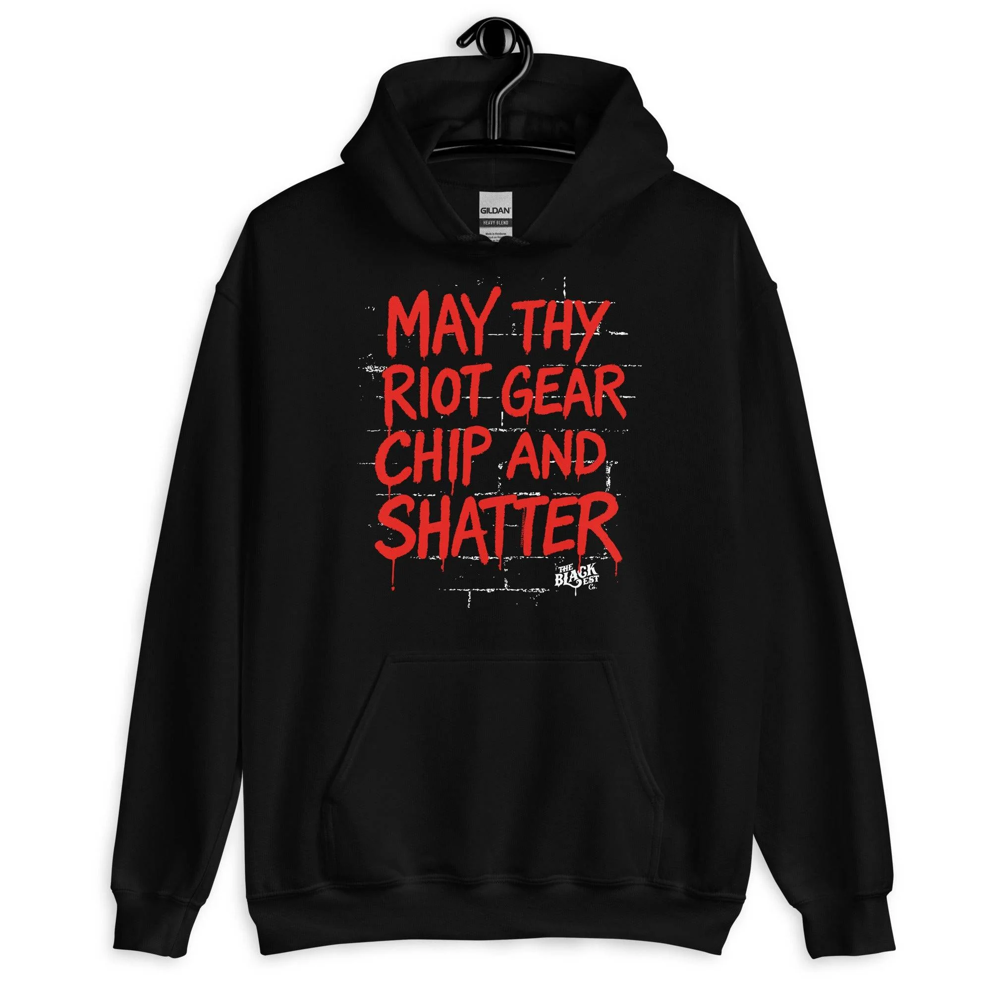 May Thy Riot Gear Chip And Shatter Unisex Hoodie
