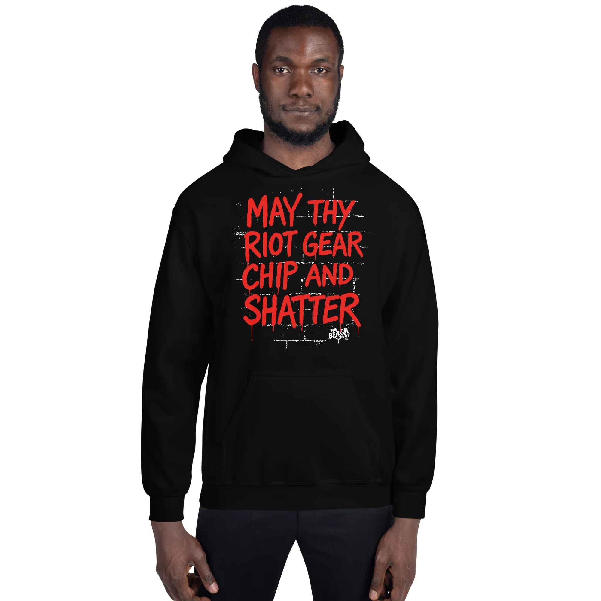 May Thy Riot Gear Chip And Shatter Unisex Hoodie - Image 11