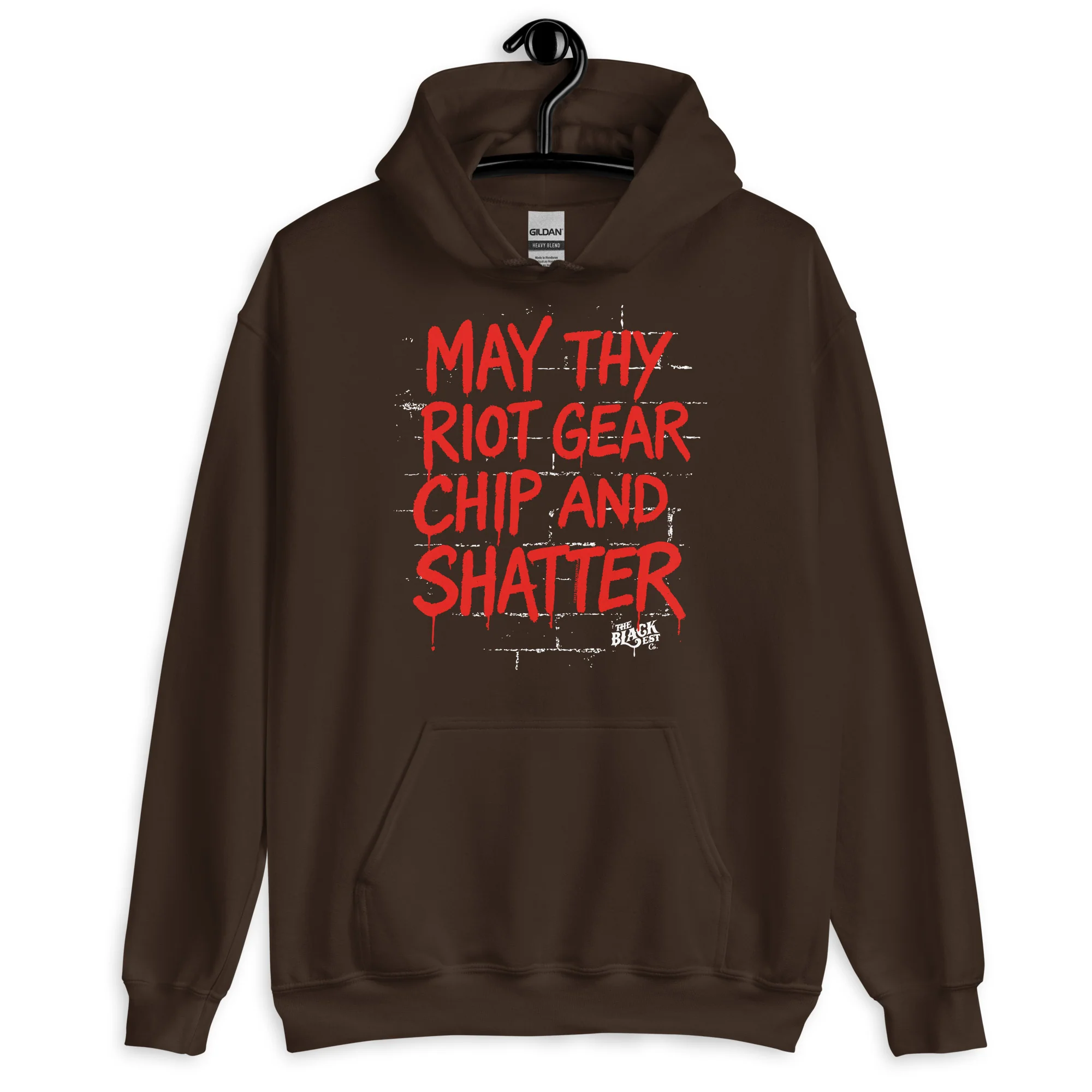 May Thy Riot Gear Chip And Shatter Unisex Hoodie - Image 6