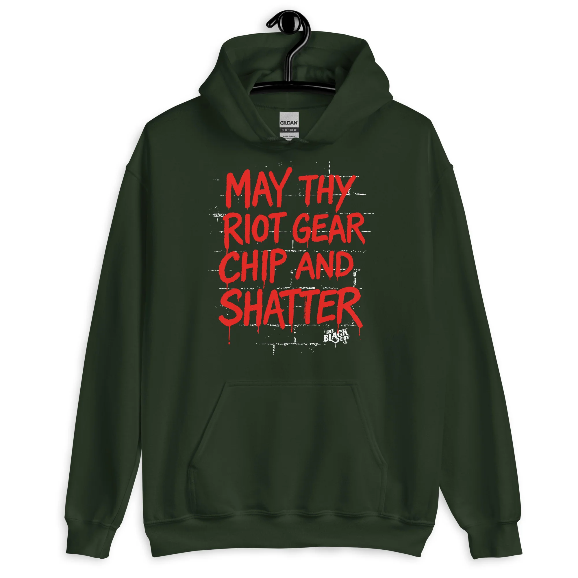 May Thy Riot Gear Chip And Shatter Unisex Hoodie - Image 7
