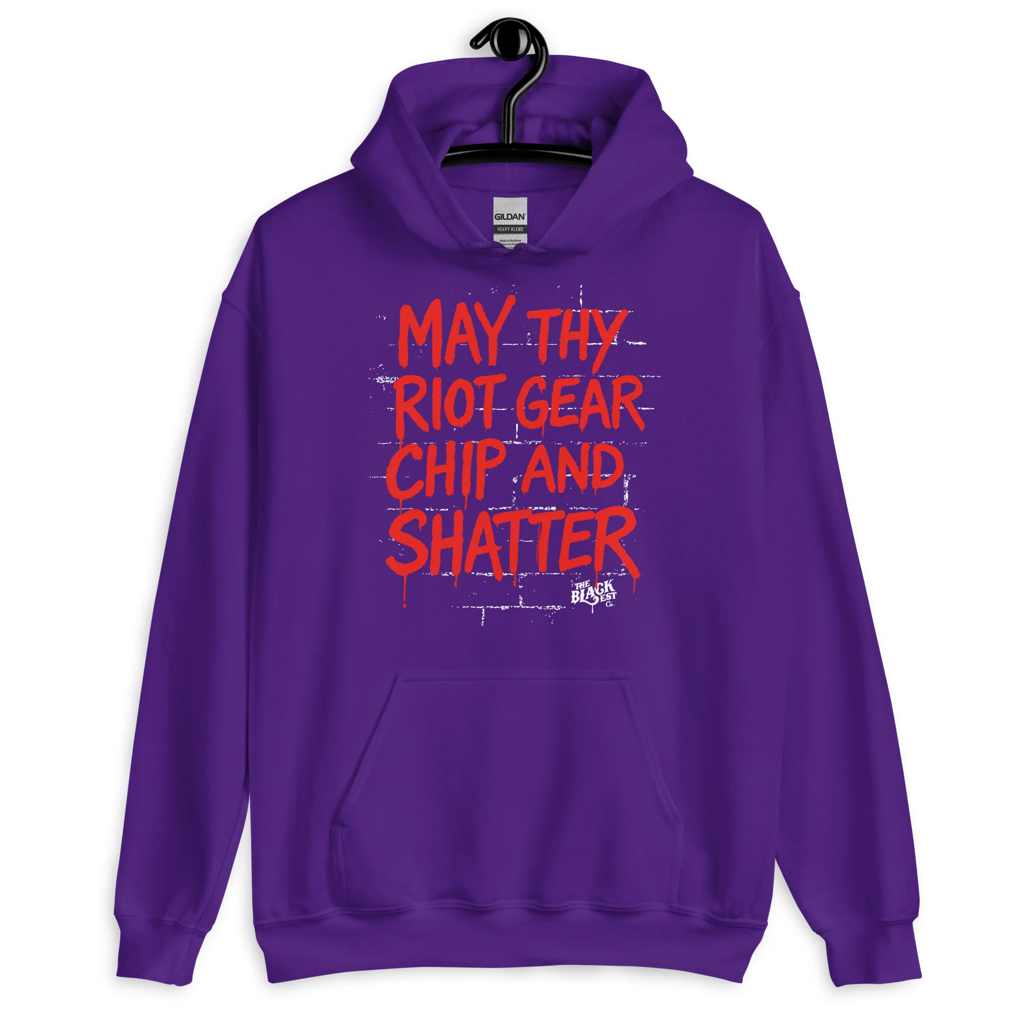 May Thy Riot Gear Chip And Shatter Unisex Hoodie - Image 8