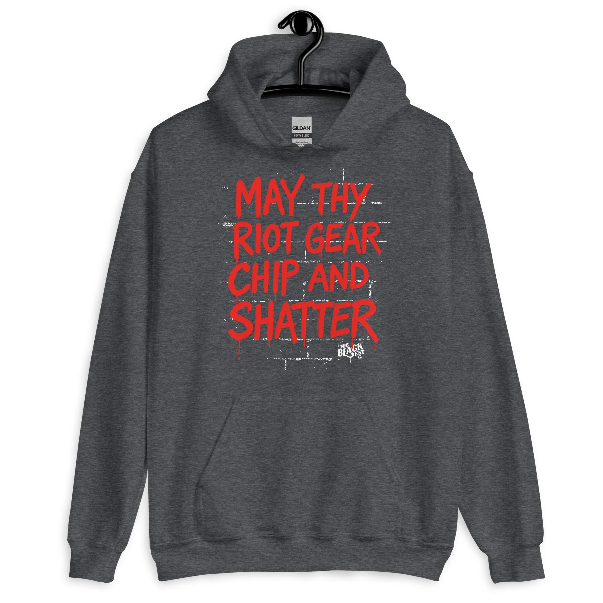 May Thy Riot Gear Chip And Shatter Unisex Hoodie - Image 9