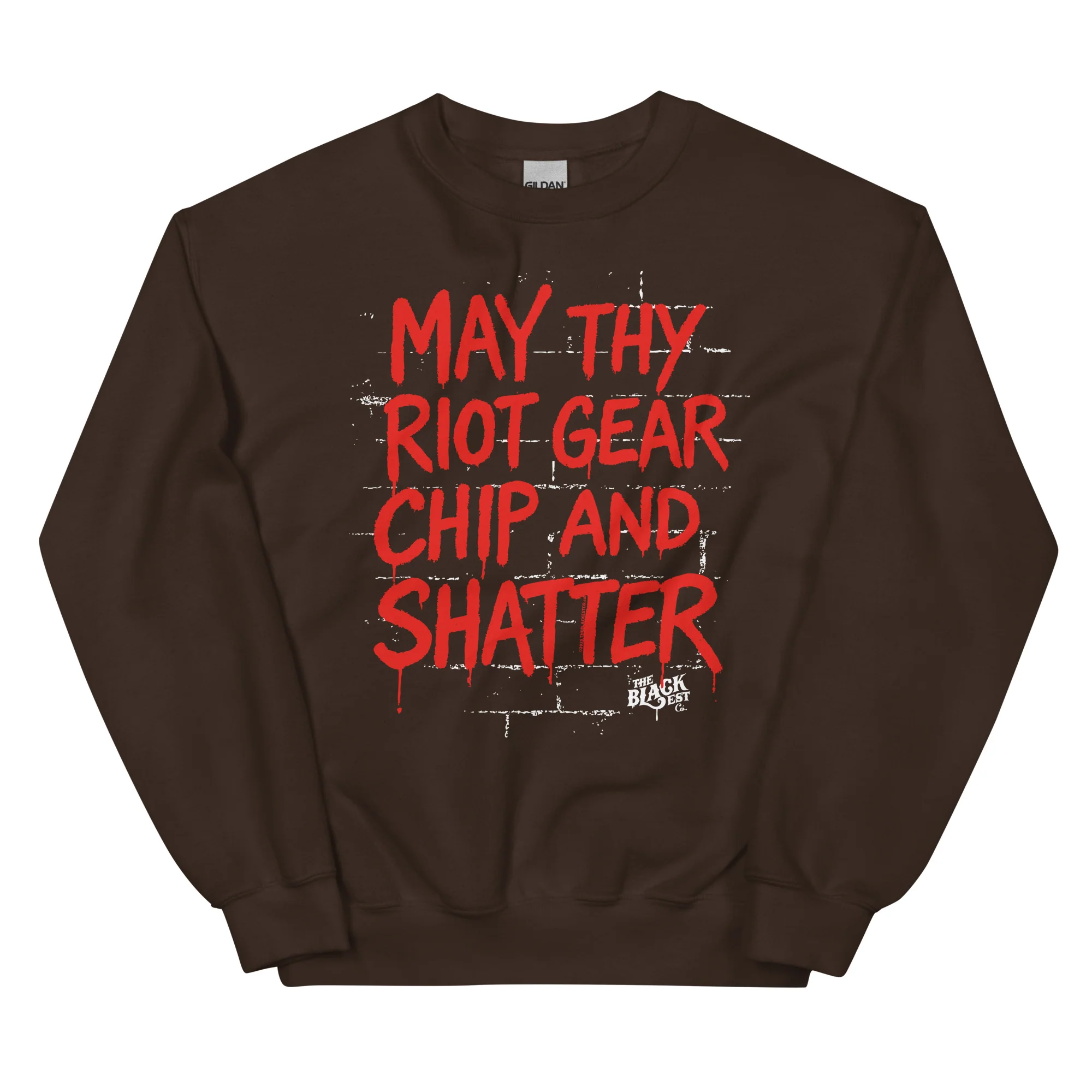 May Thy Riot Gear Chip And Shatter Unisex Sweatshirt - Image 5