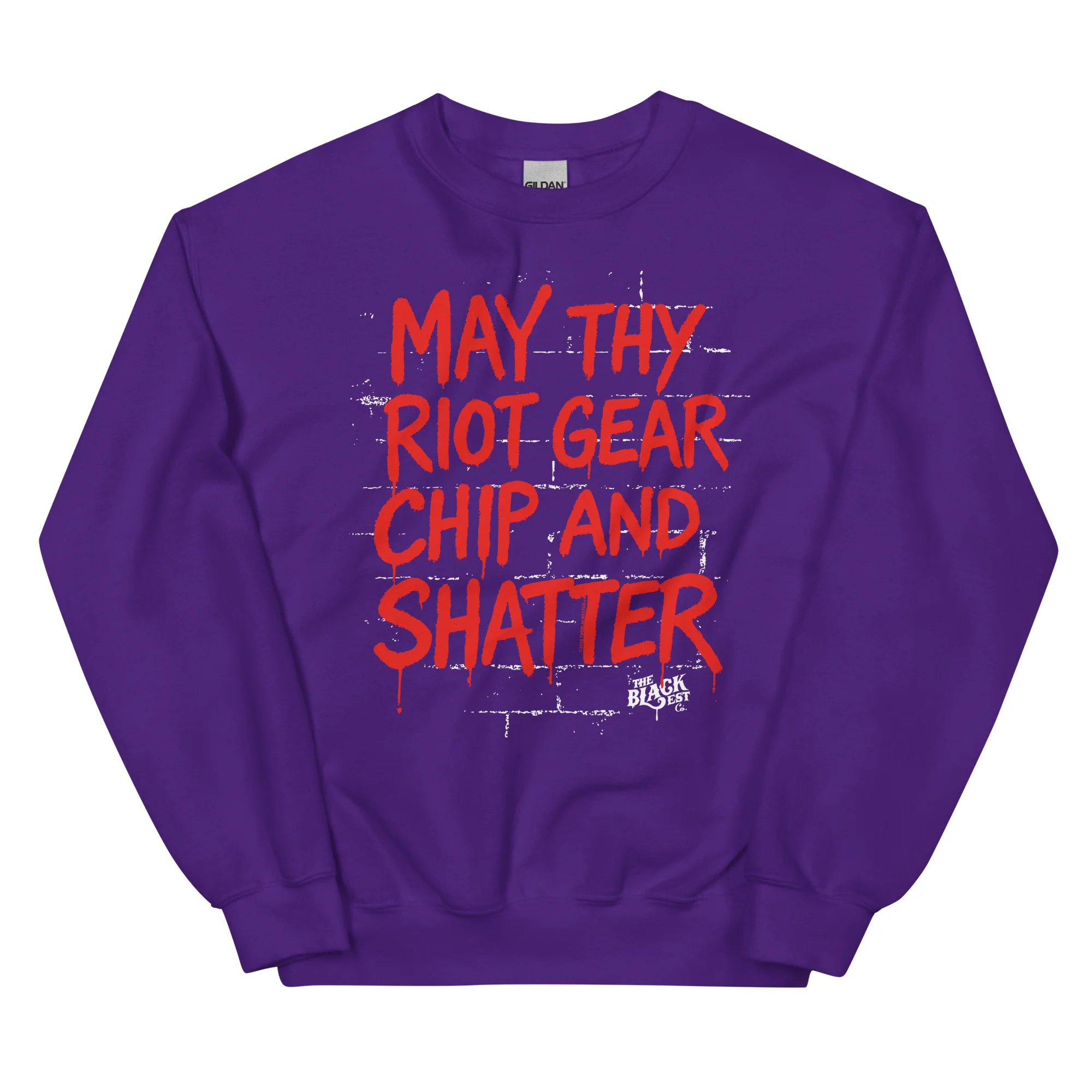 May Thy Riot Gear Chip And Shatter Unisex Sweatshirt - Image 6