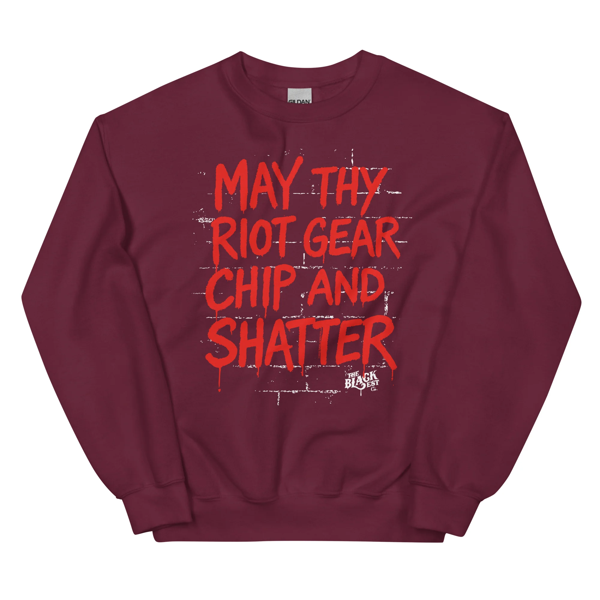 May Thy Riot Gear Chip And Shatter Unisex Sweatshirt - Image 7