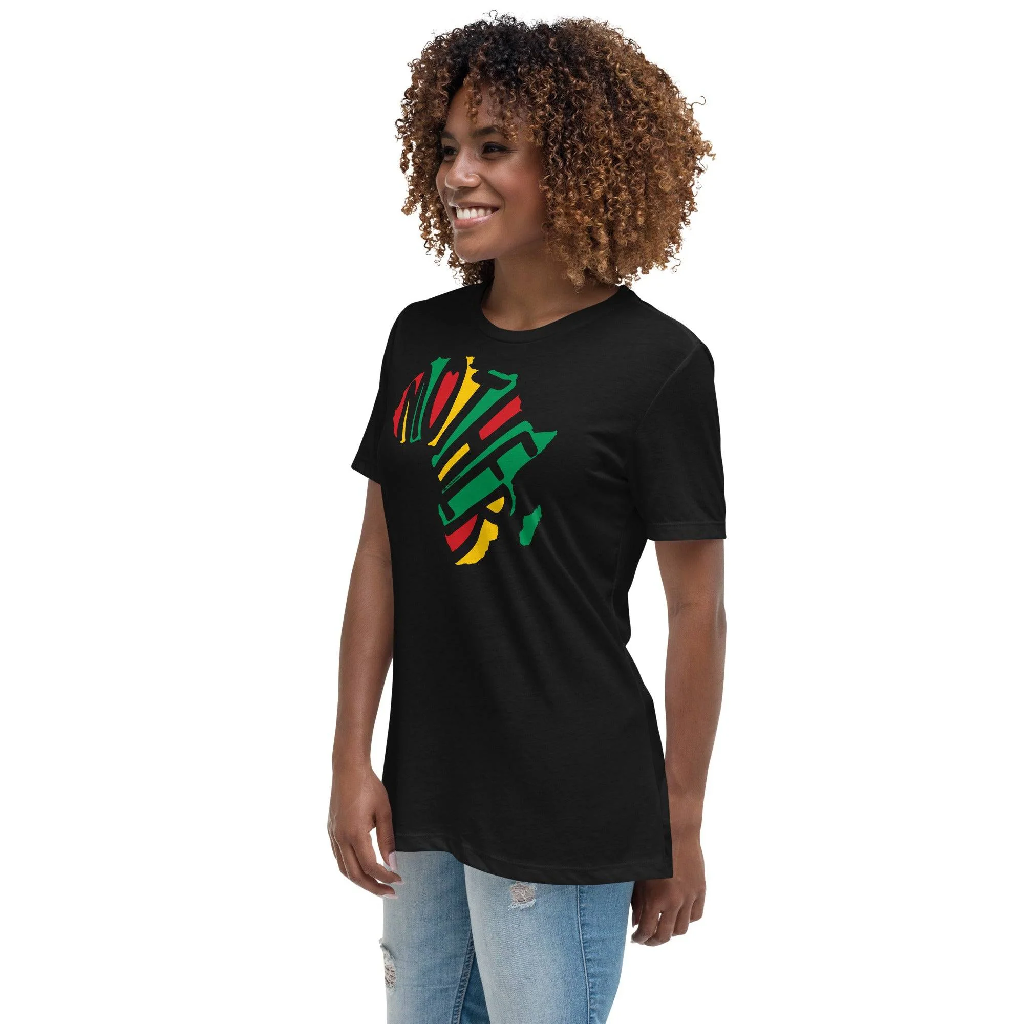 Mother Africa Mom Women's Relaxed T-Shirt - Image 4