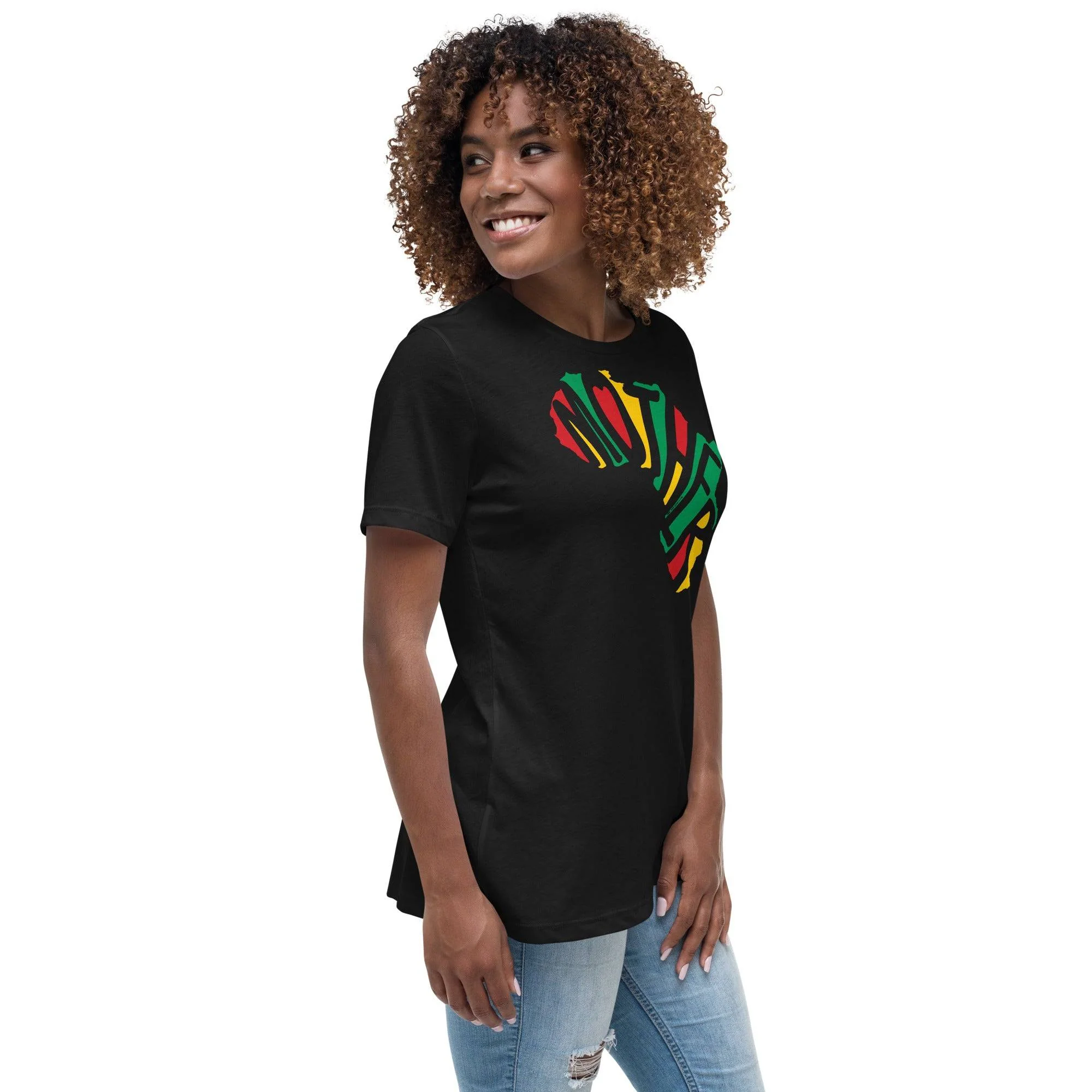 Mother Africa Mom Women's Relaxed T-Shirt - Image 5
