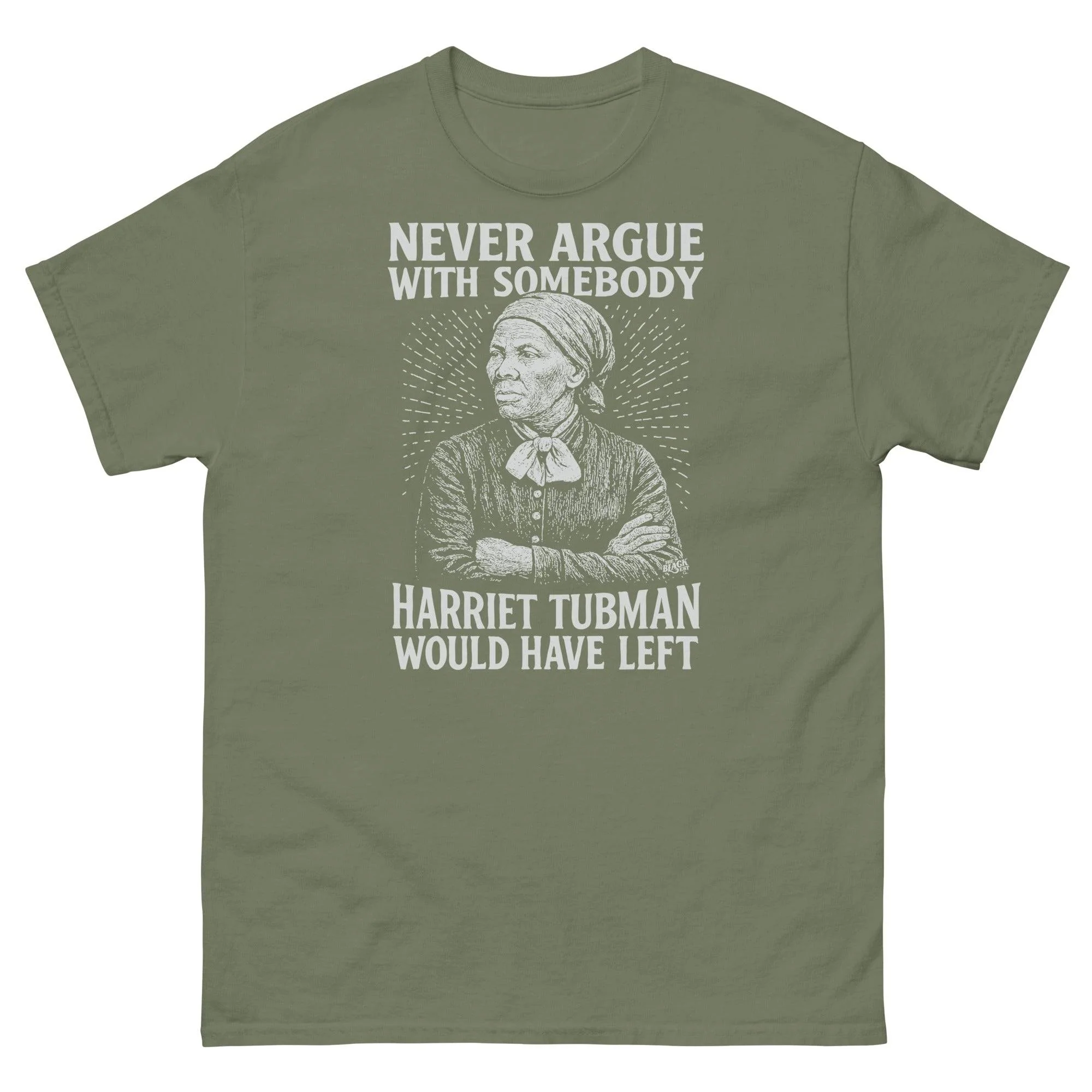 Never Argue Harriet Tubman Unisex Staple T-Shirt - Image 5