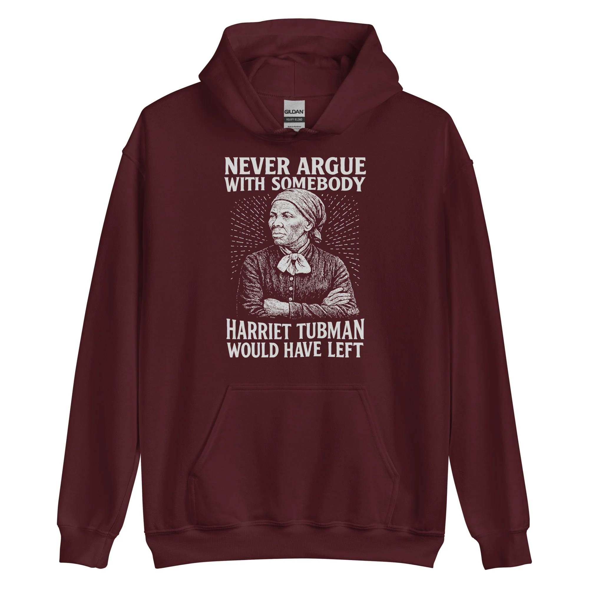 Never Argue Harriet Tubman Would Have Left Pullover Hoodie - Image 6