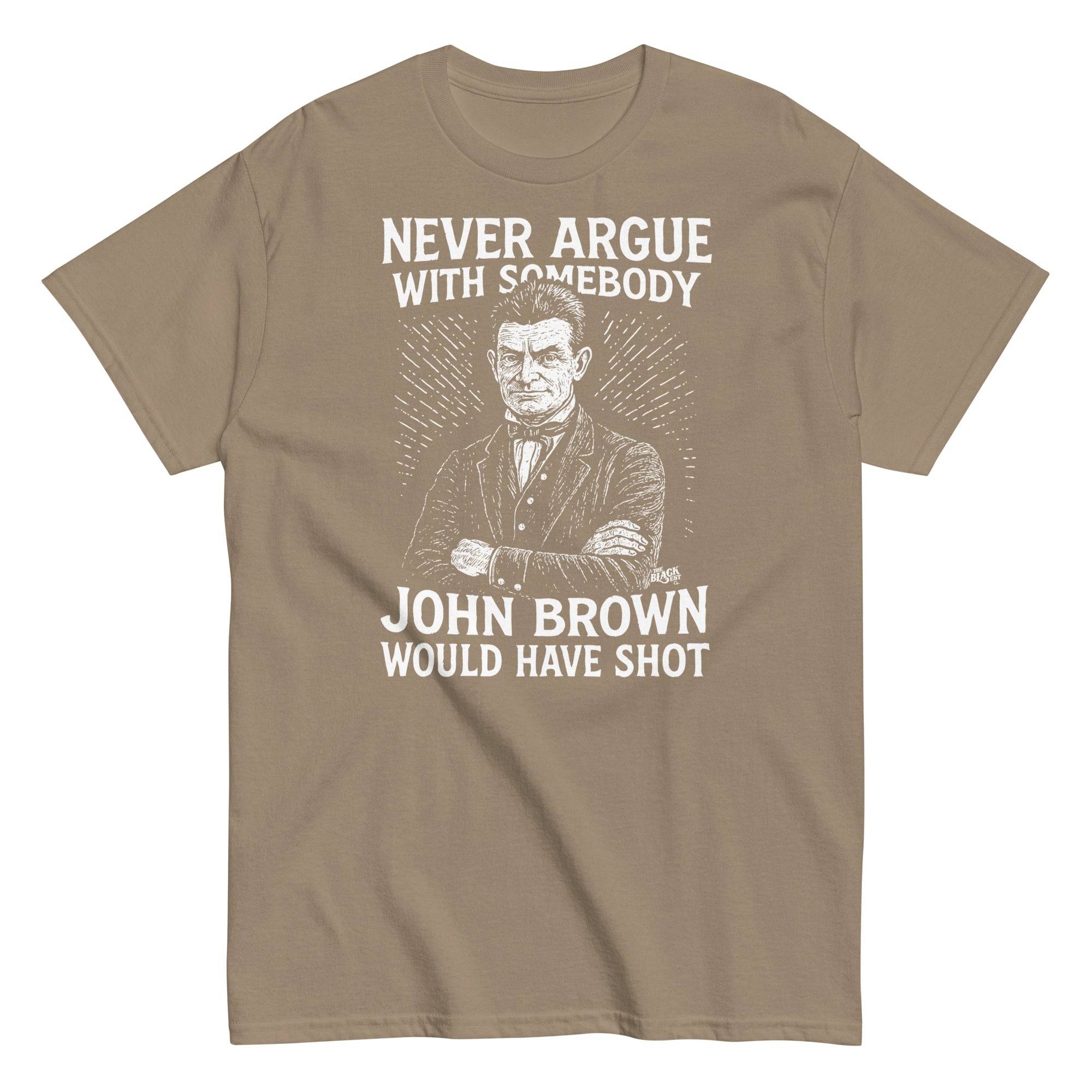 Never Argue John Brown Unisex Staple T-Shirt - Image 11