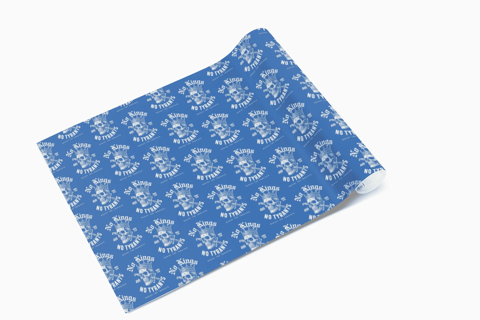 No King No Tyrants Political Gift Wrapping Paper - Image 5