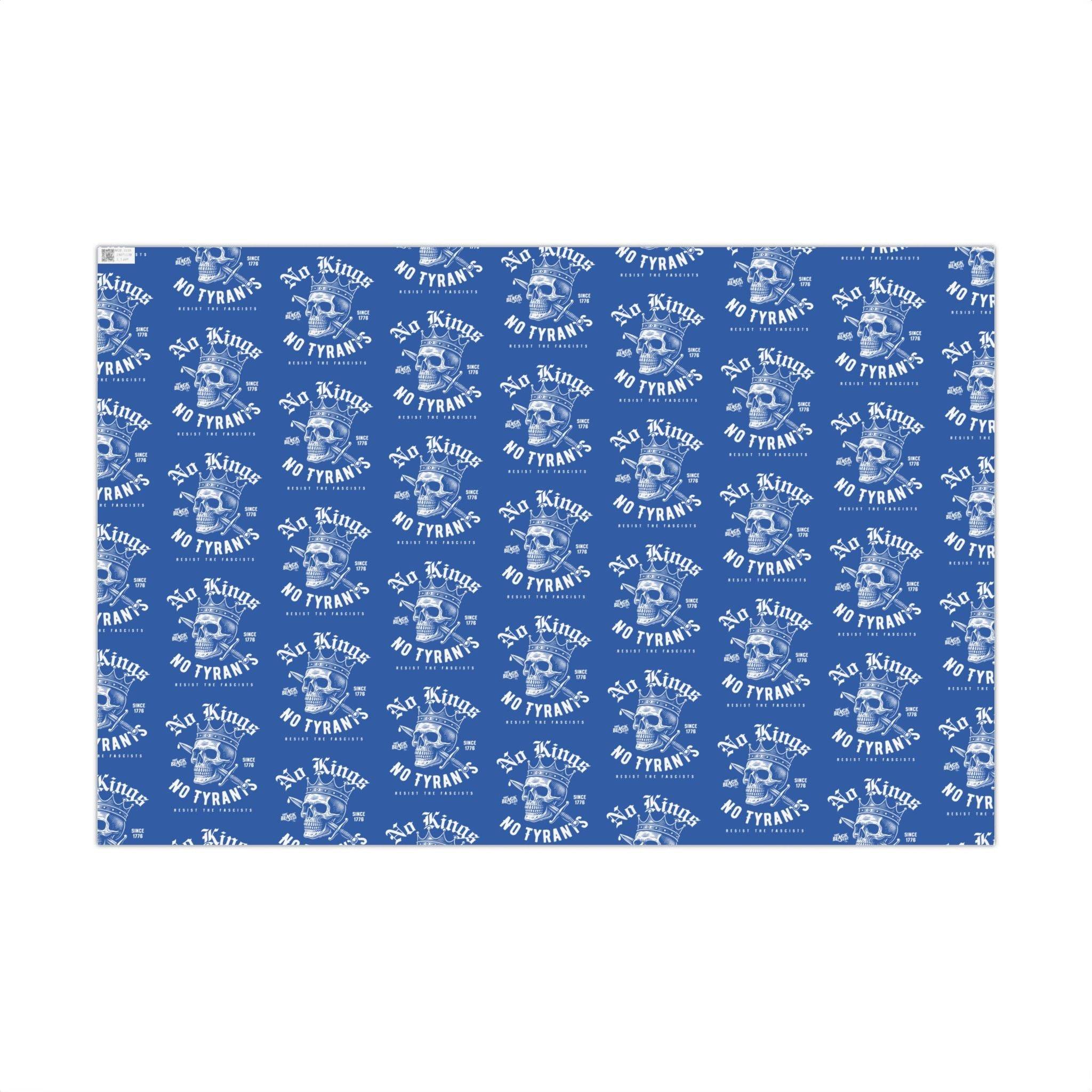 No King No Tyrants Political Gift Wrapping Paper - Image 7