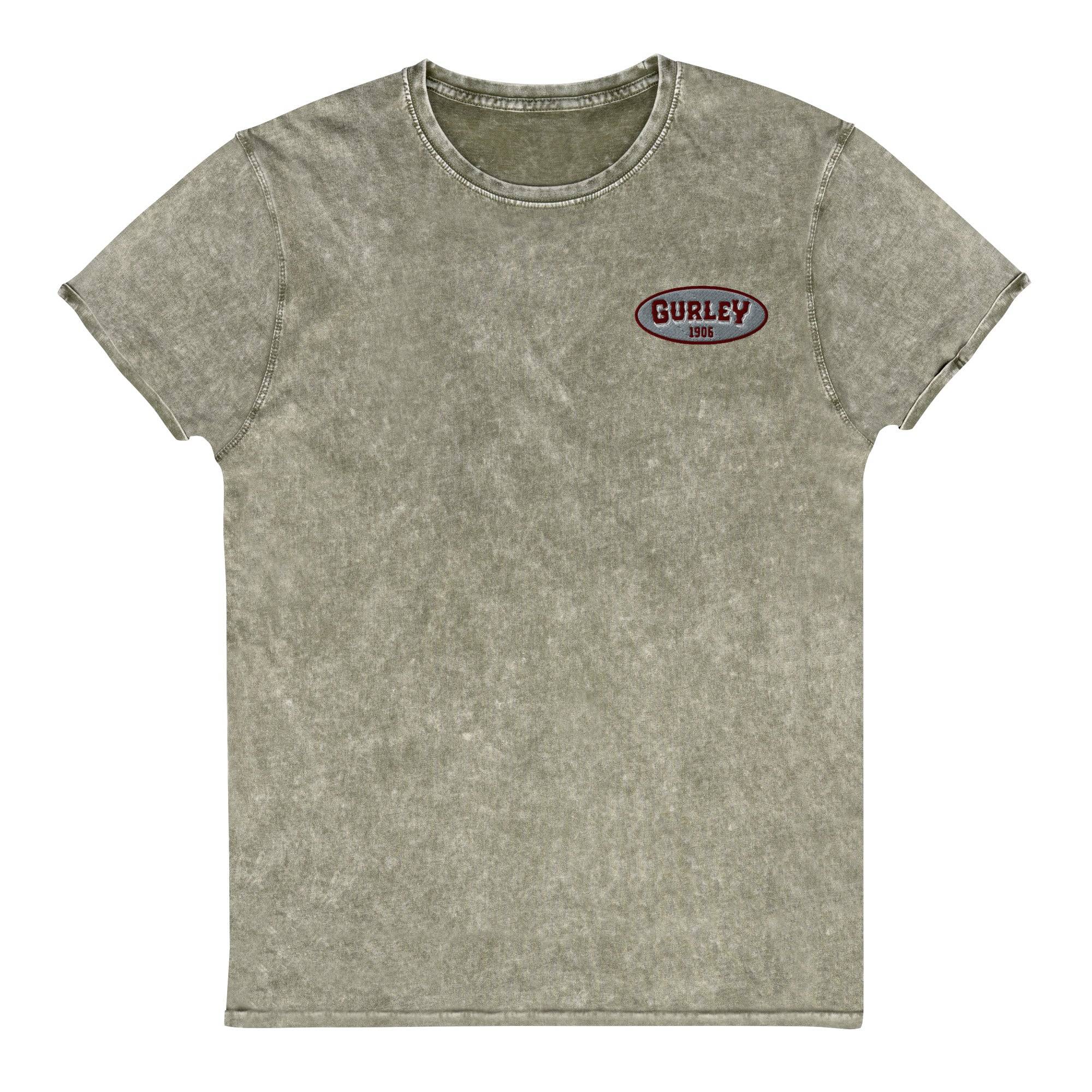 O. W. Gurley Embroidery Denim T Shirt - Image 3