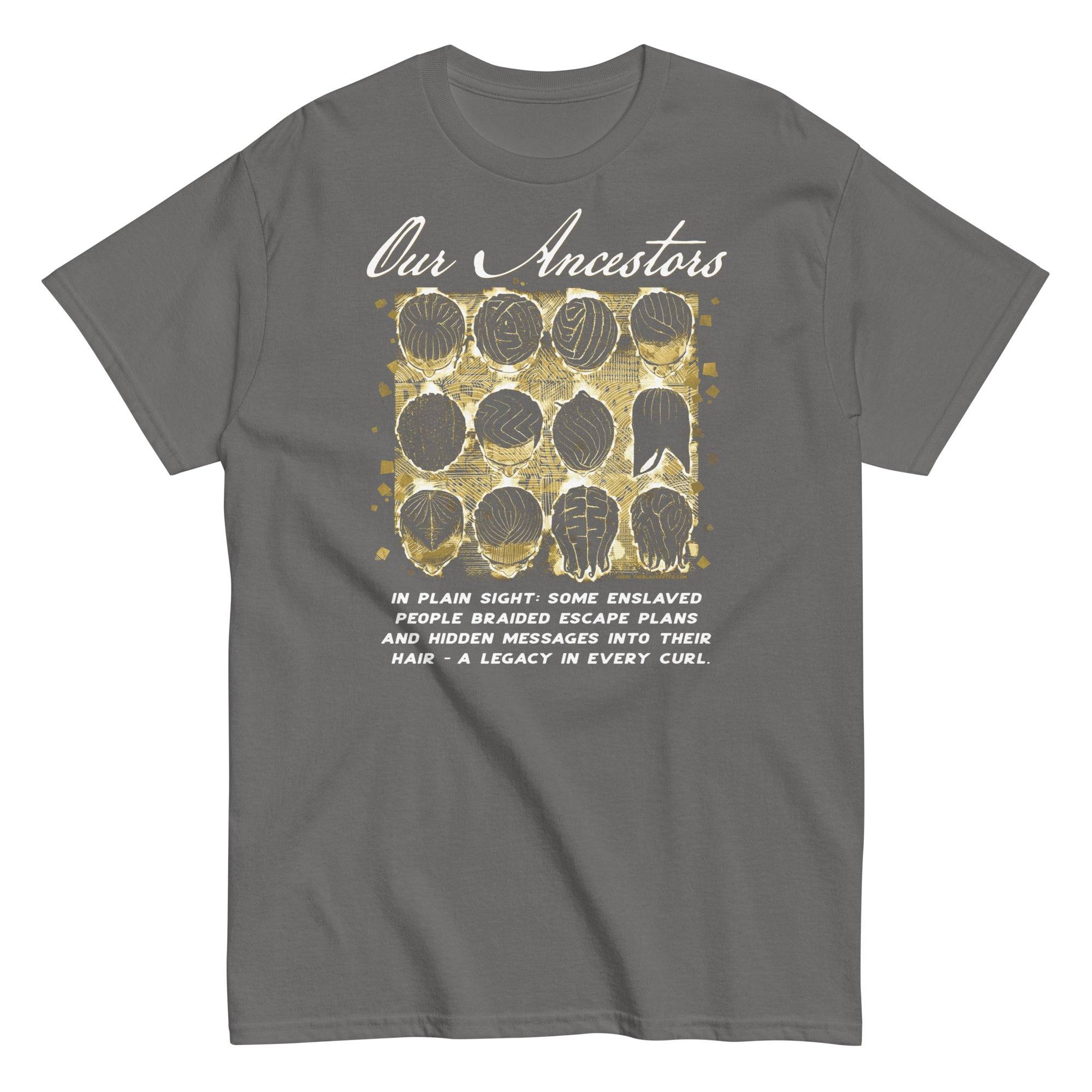 Our Ancestors Braided Escape Routes Staple Cotton T-Shirt - Image 8