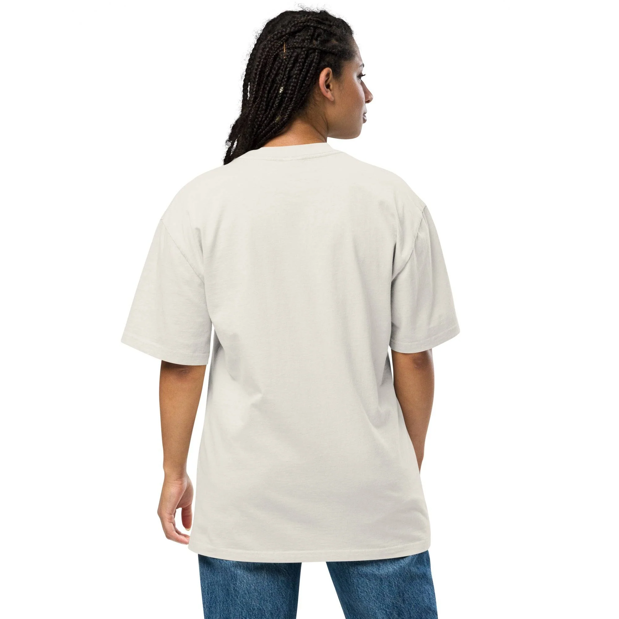People's Free Health Clinic BPP Oversized Premium T Shirt - Image 4