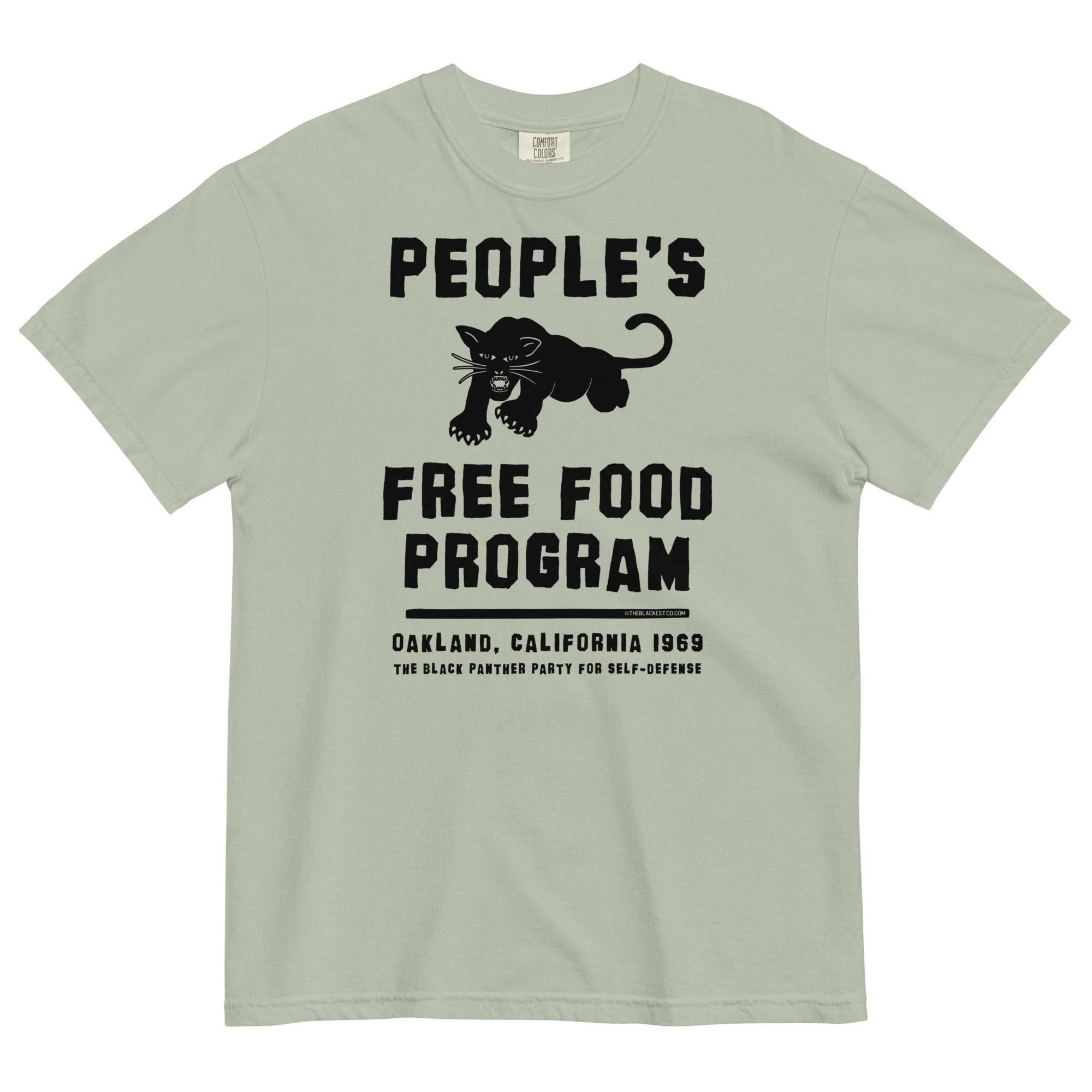People's Free Food Program Heavyweight Premium T-shirt