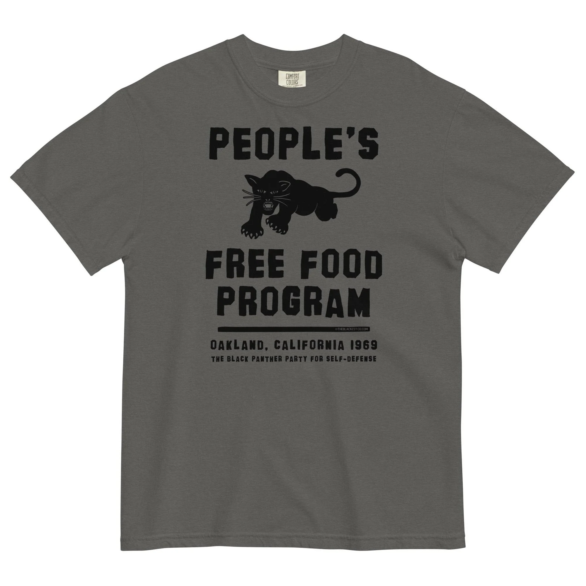 People's Free Food Program Heavyweight Premium T-shirt - Image 10