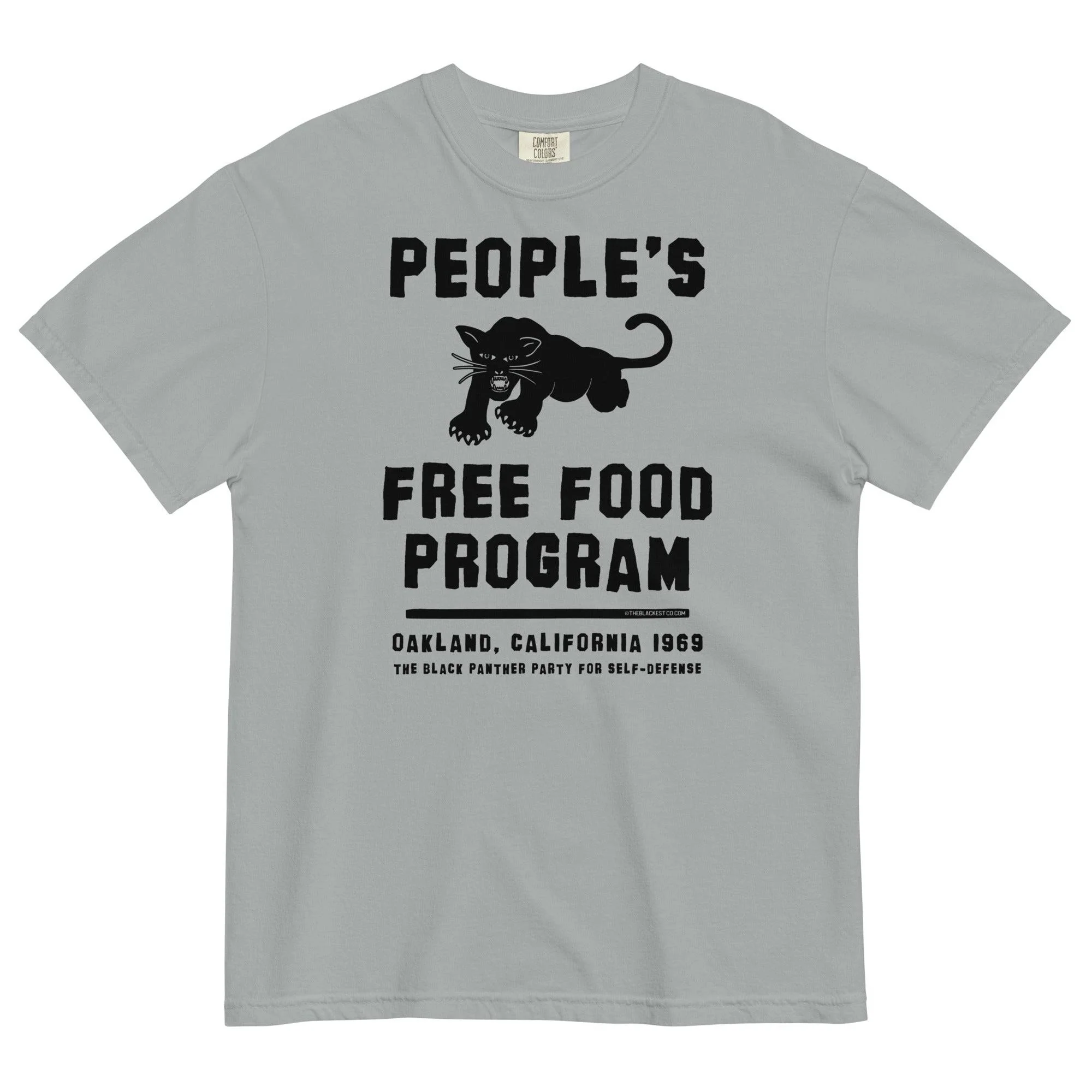 People's Free Food Program Heavyweight Premium T-shirt - Image 8