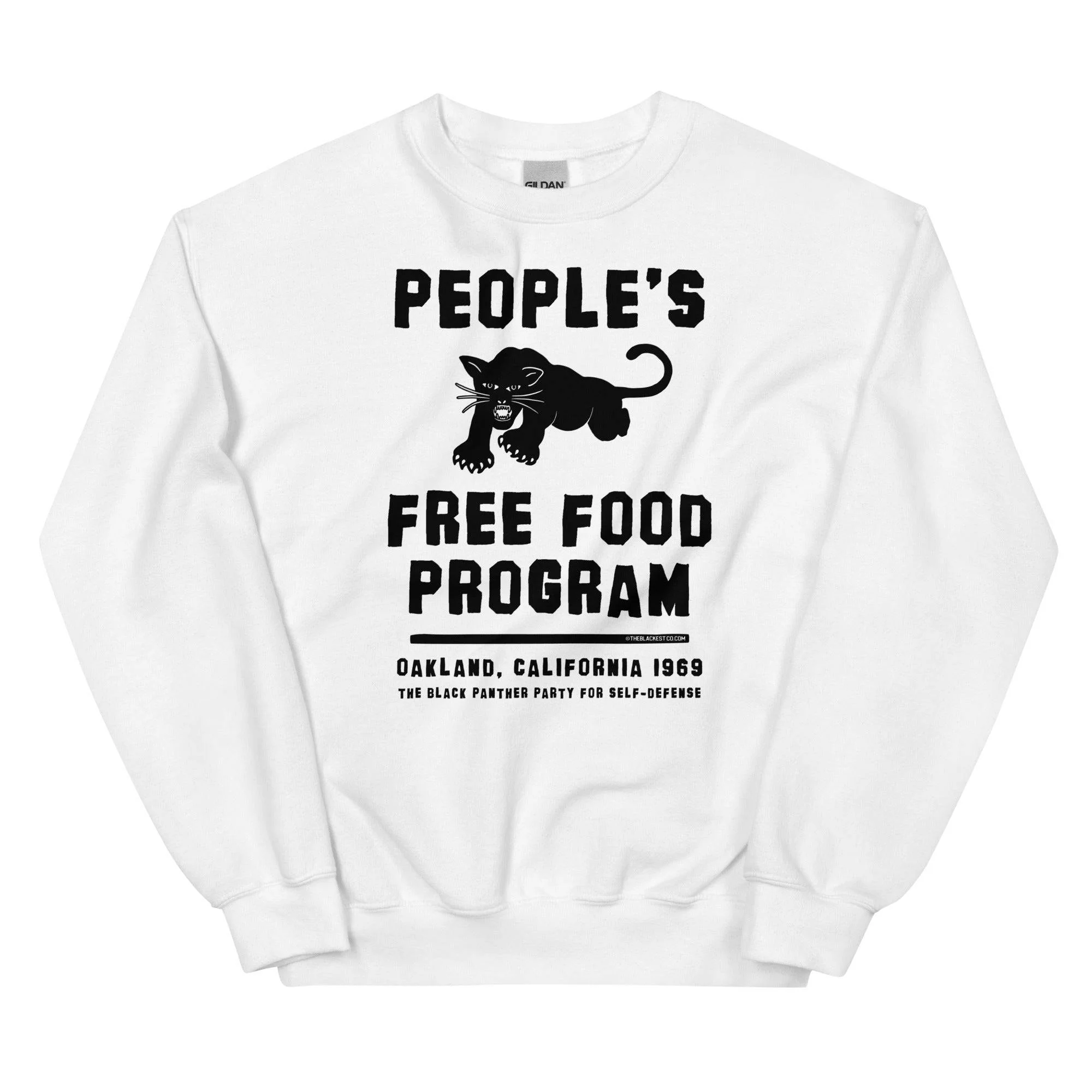 People's Free Food Program Unisex Sweatshirt - Image 4