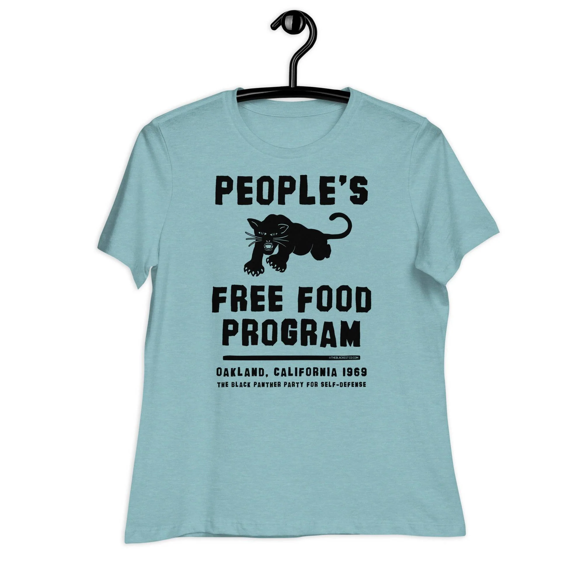 People's Free Food Program Women's Relaxed T-Shirt