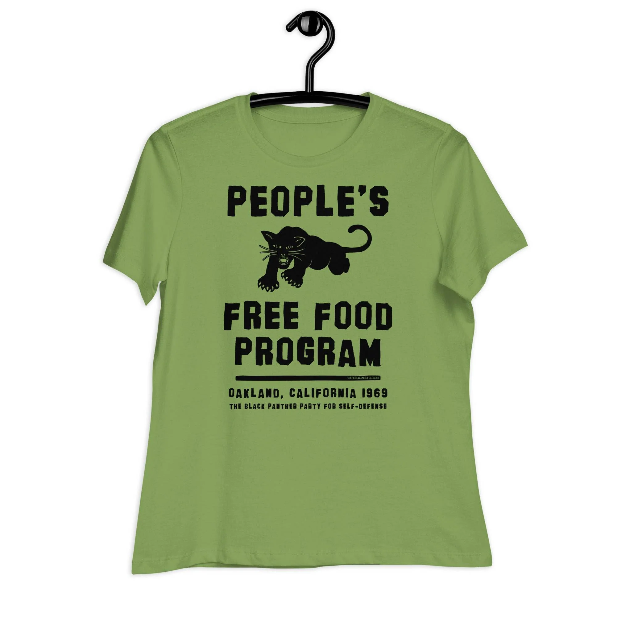 People's Free Food Program Women's Relaxed T-Shirt - Image 6