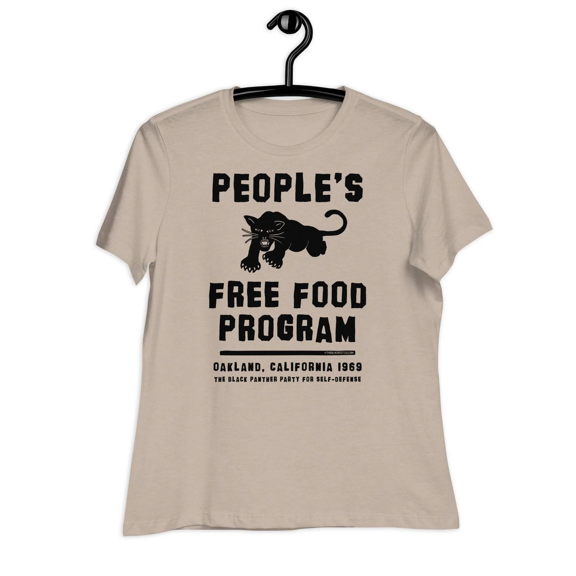 People's Free Food Program Women's Relaxed T-Shirt - Image 8